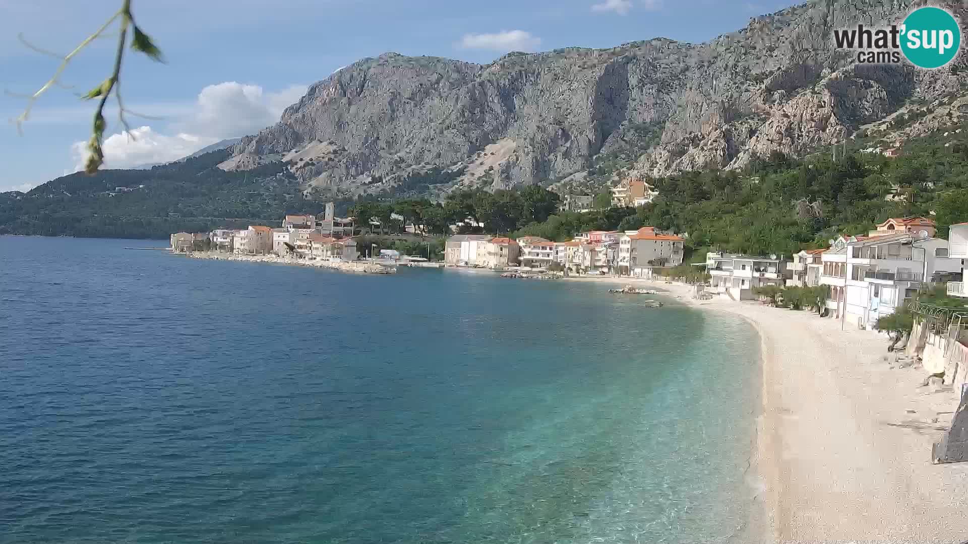 Webcam Drašnice (Podgora)  – Beach – Ober apartments