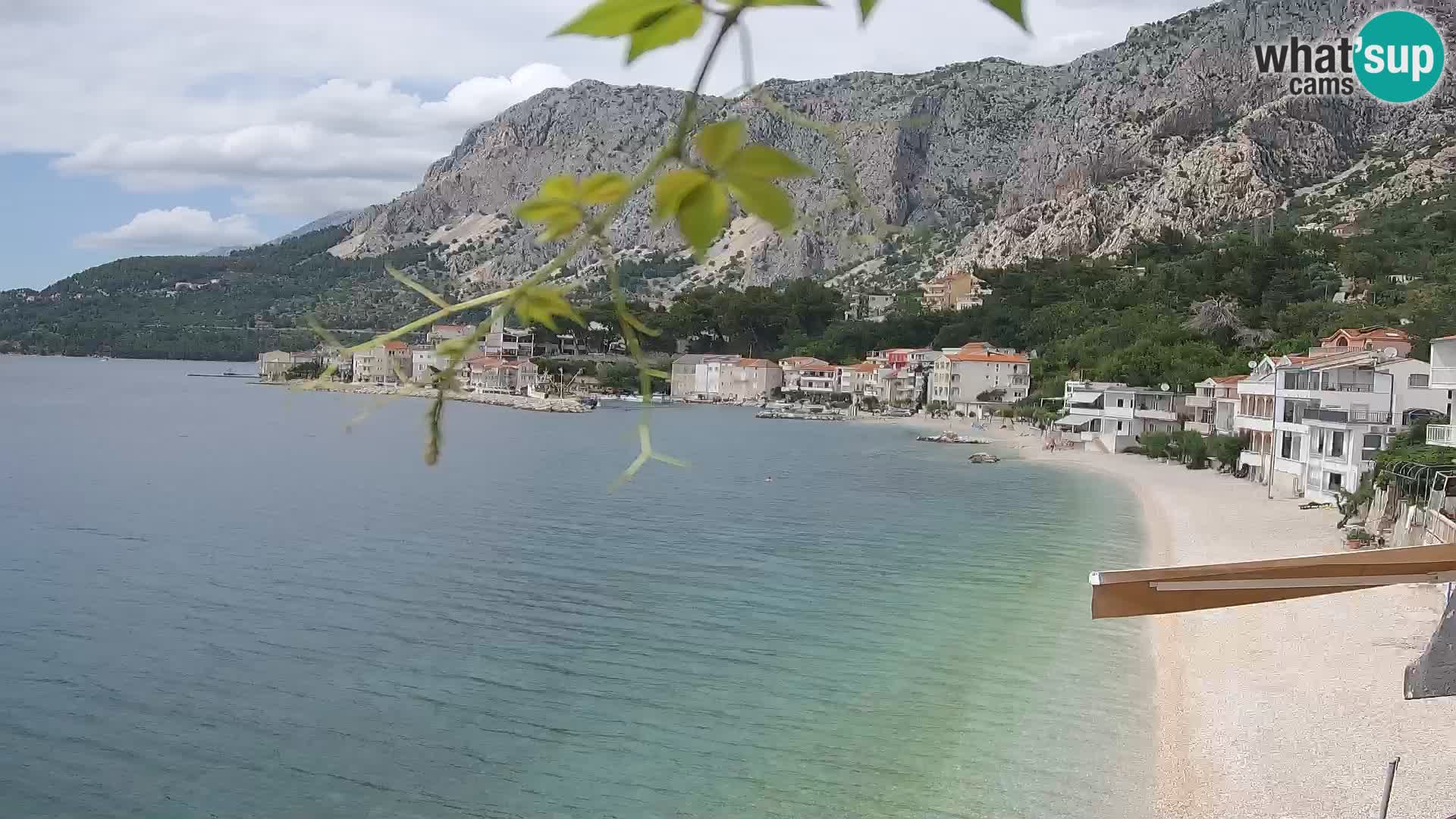 Webcam Drašnice (Podgora)  – Playa