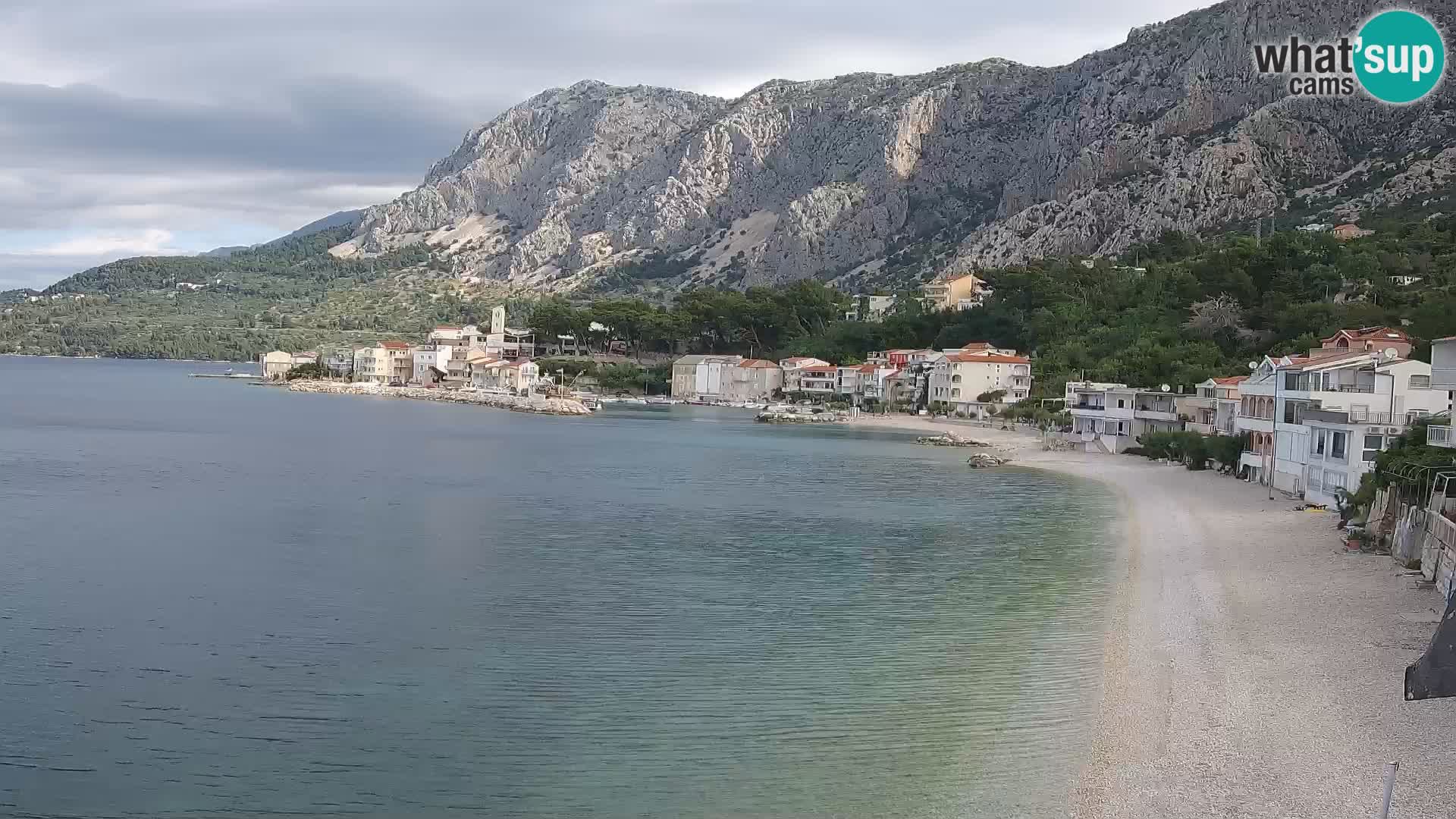 Webcam Drašnice (Podgora)  – Playa