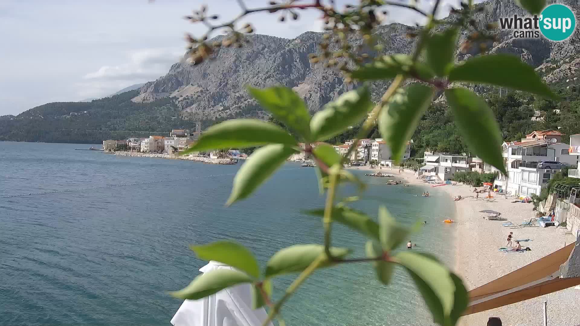 Kamera v živo Drašnice (Podgora) – Plaža