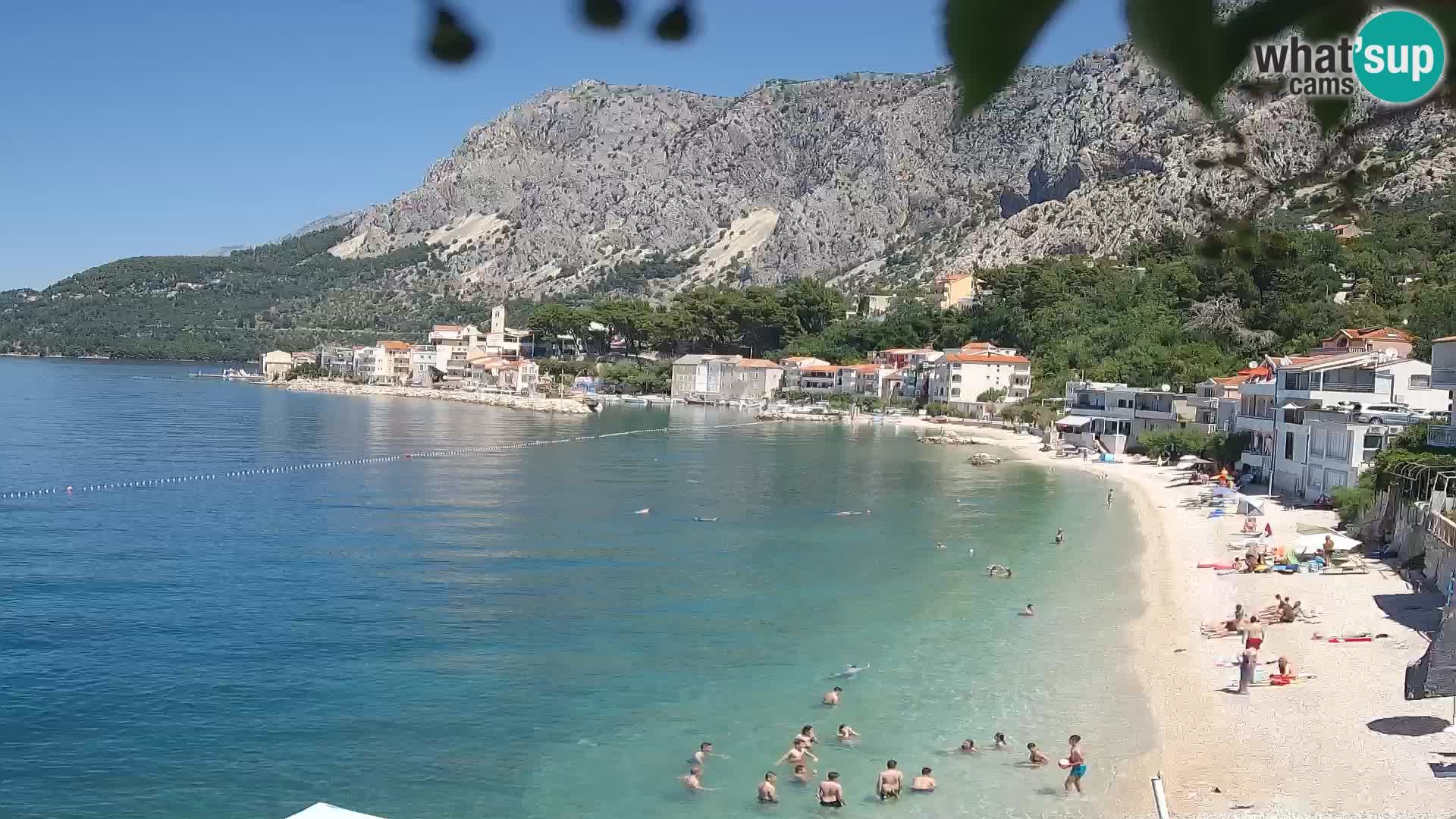 Webcam Drašnice (Podgora)  – Beach – Ober apartments