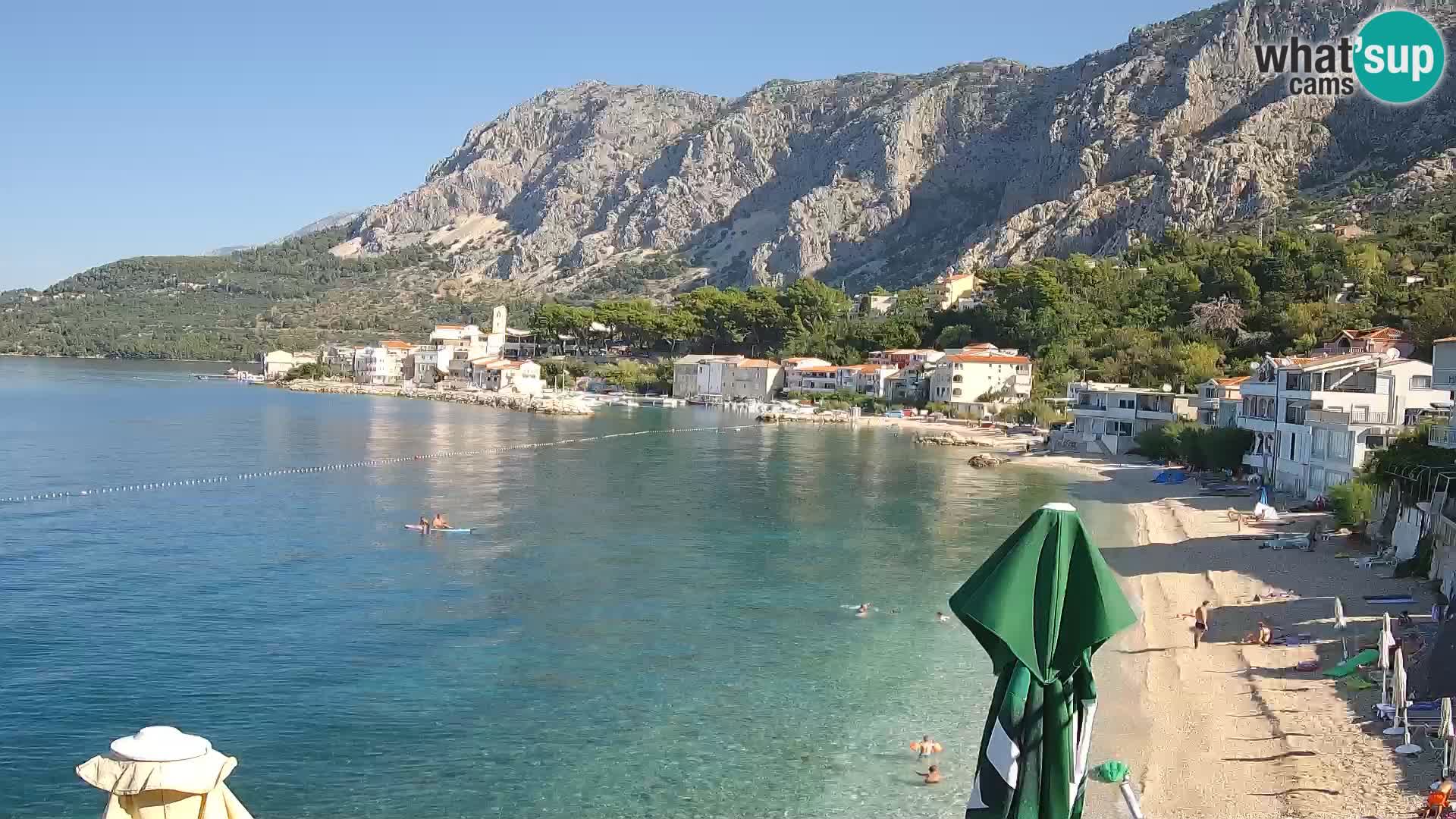 Kamera v živo Drašnice (Podgora) – Plaža