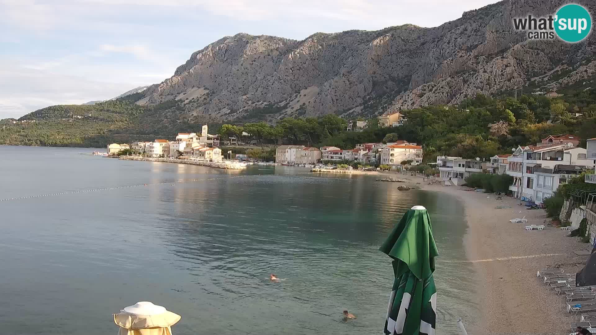 Kamera v živo Drašnice (Podgora) – Plaža