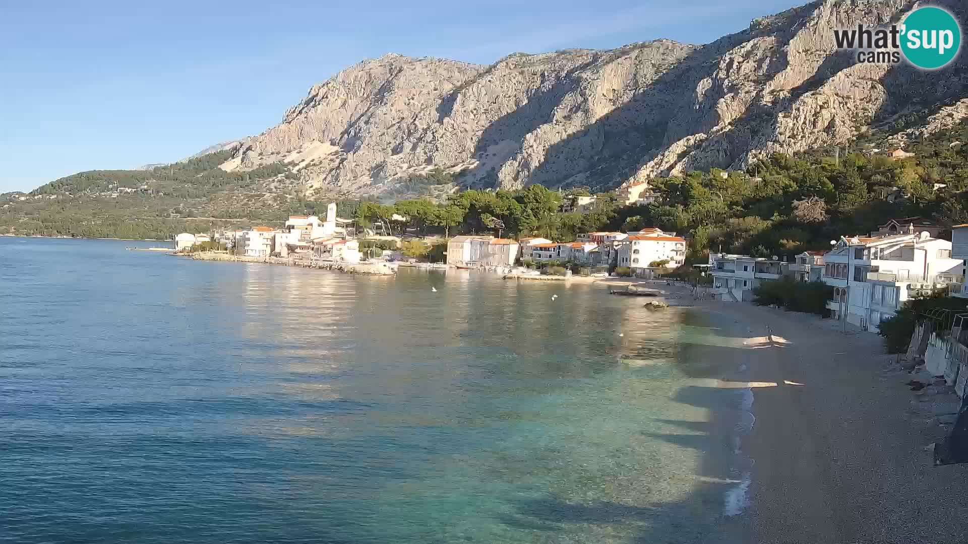 Webcam Drašnice (Podgora)  – Beach – Ober apartments