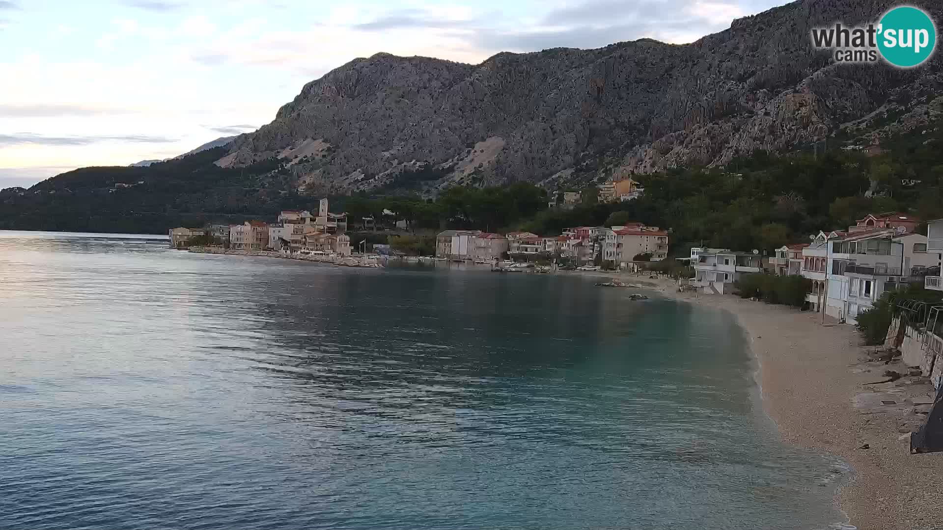 Webcam Drašnice (Podgora)  – Strand