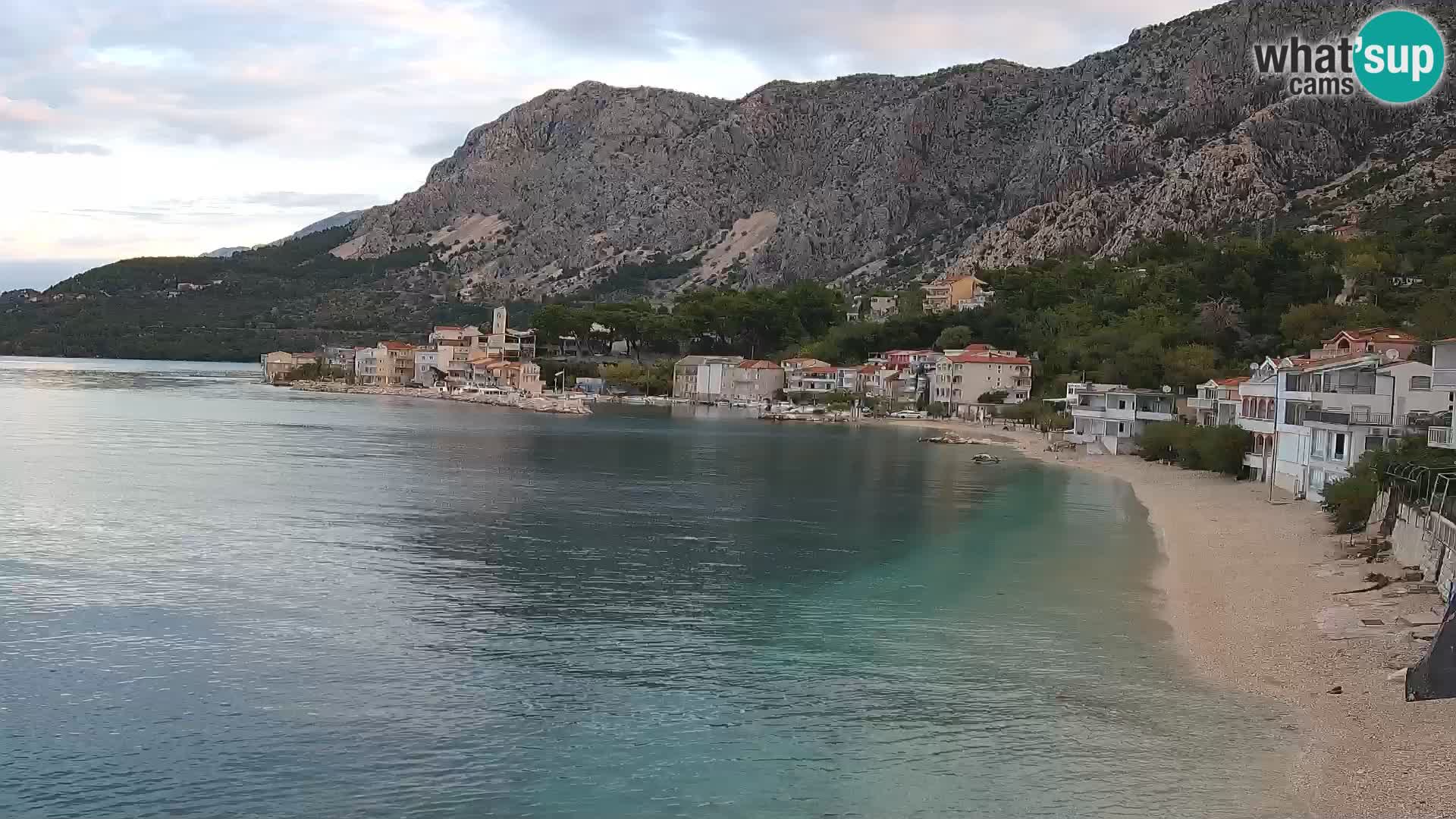 Webcam Drašnice (Podgora)  – Plage