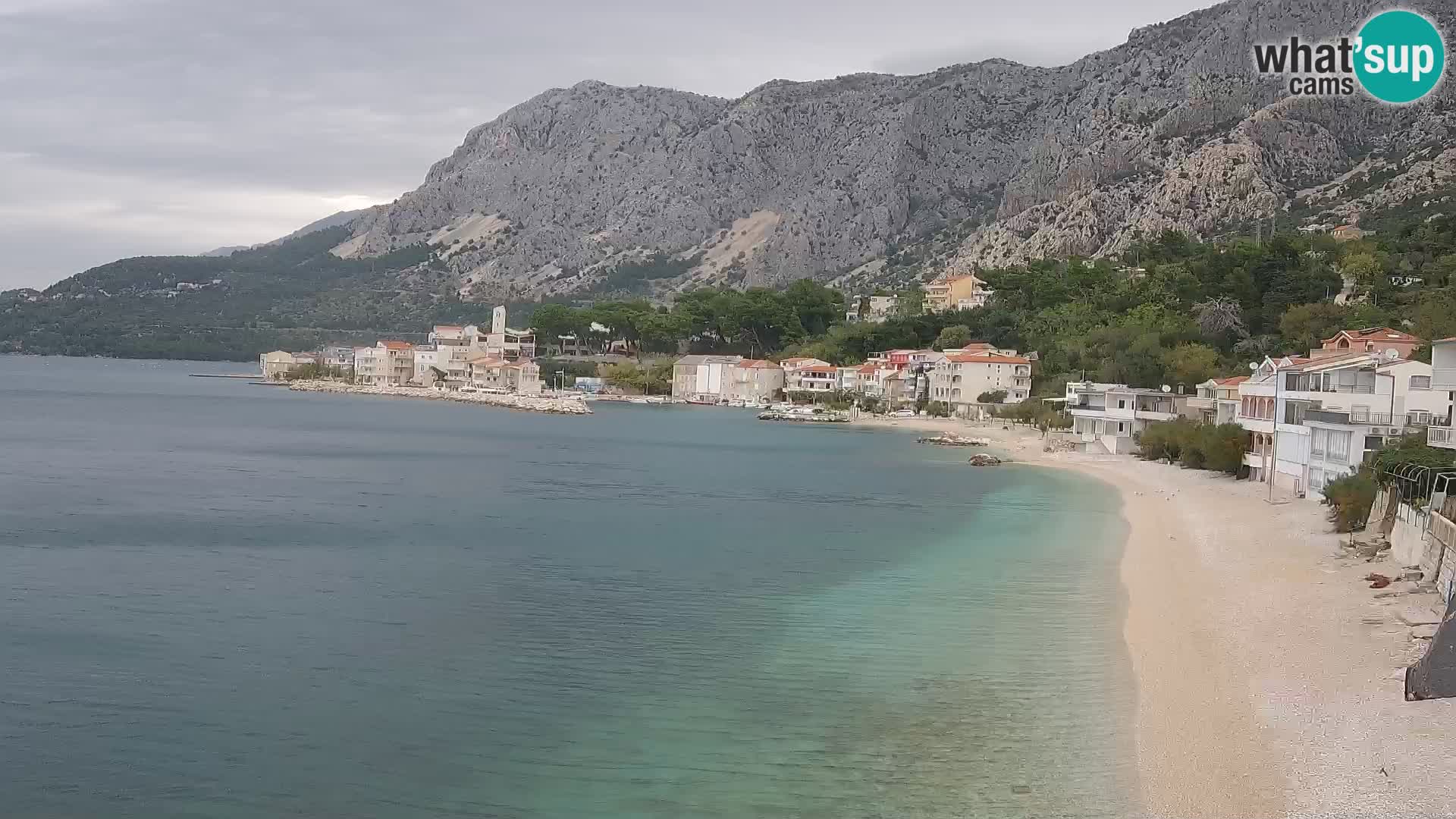 Webcam Drašnice (Podgora)  – Plage