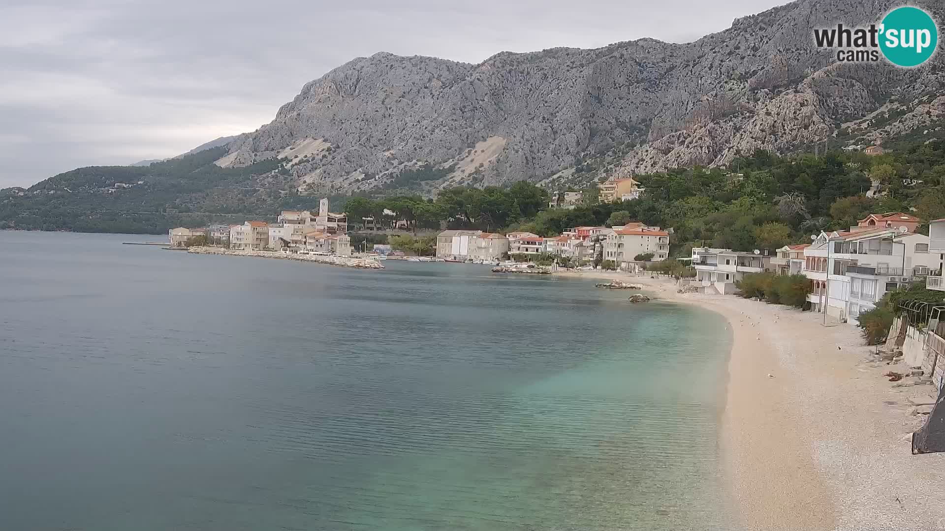 Webcam Drašnice (Podgora)  – Beach – Ober apartments