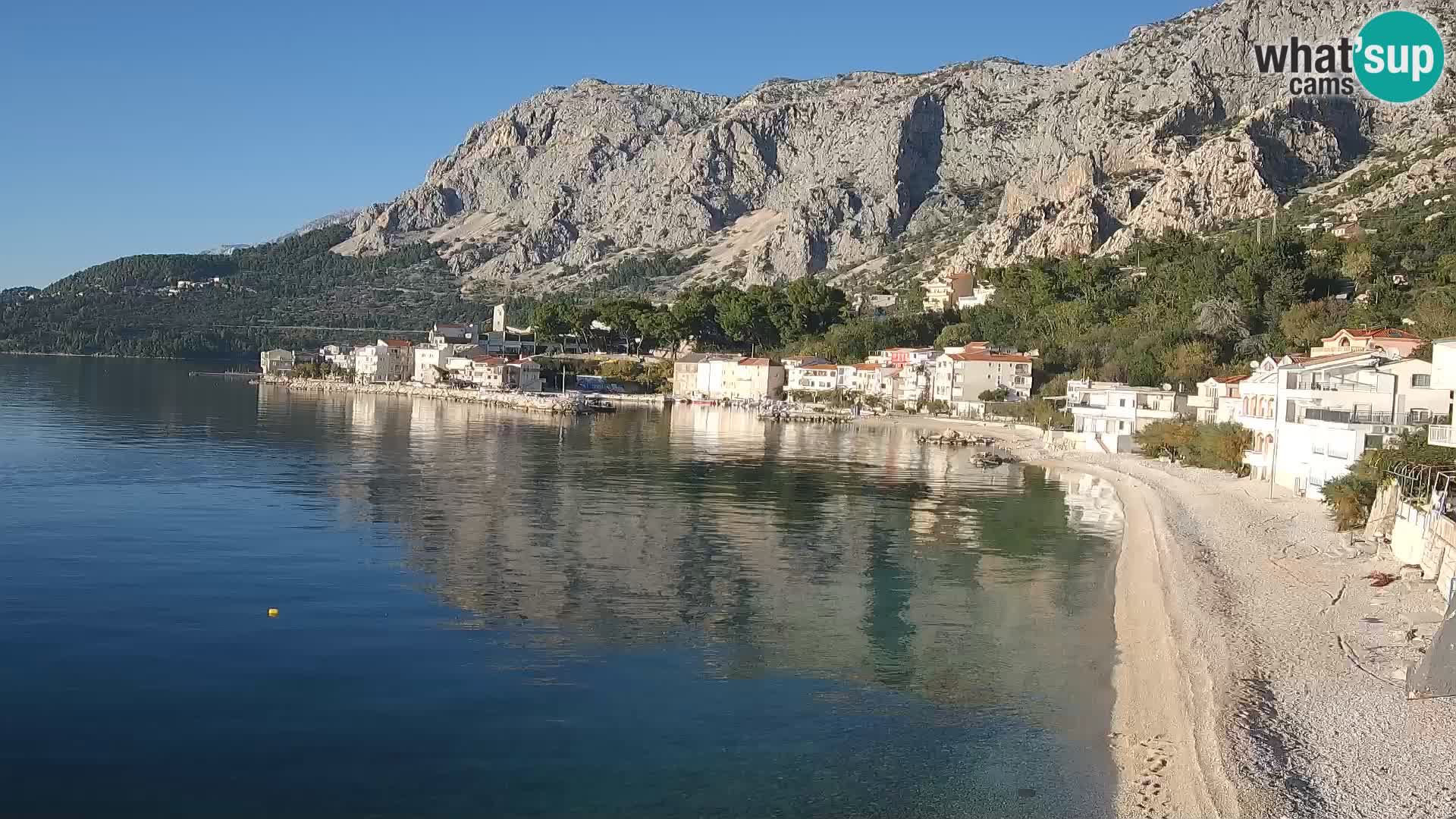 Webcam Drašnice (Podgora)  – Strand