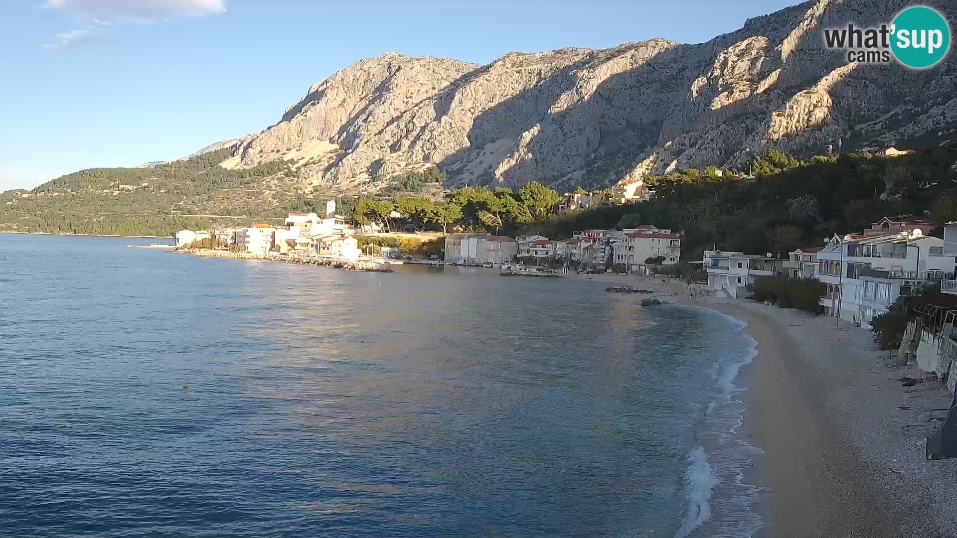 Webcam Drašnice (Podgora)  – Playa