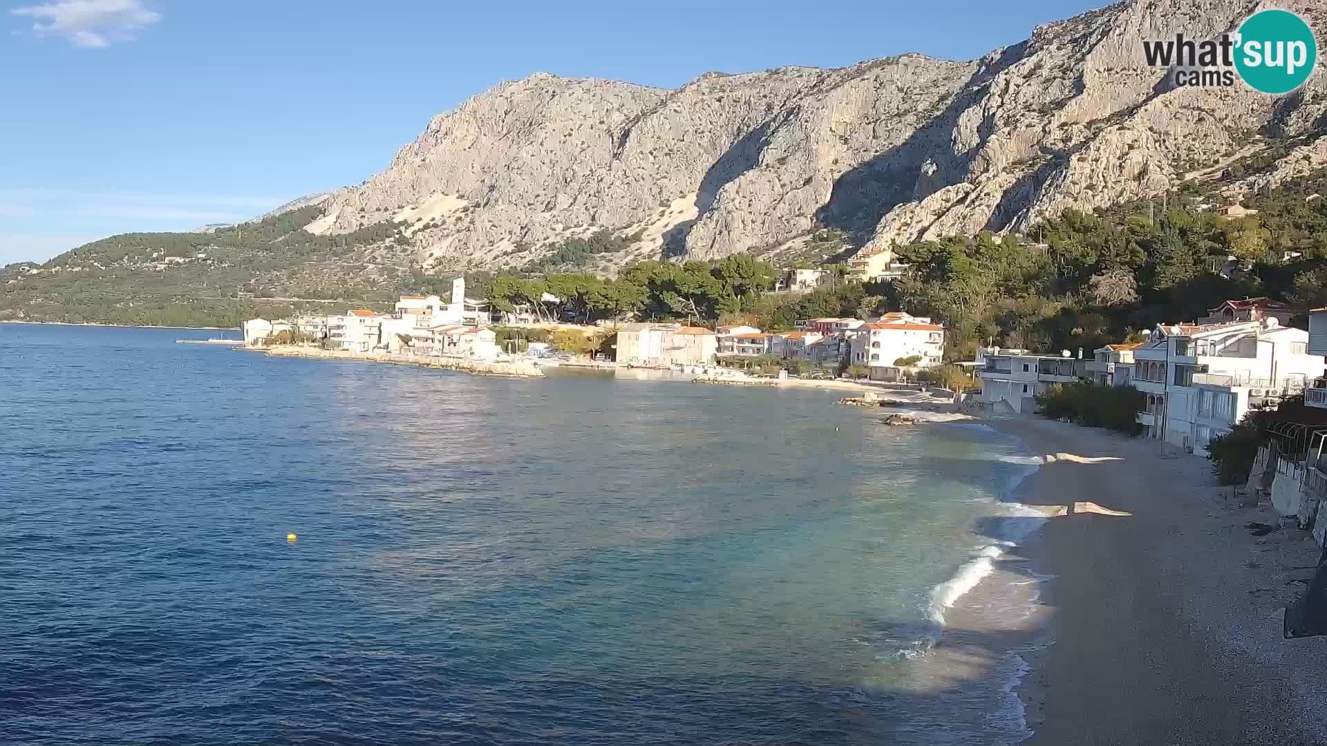 Kamera v živo Drašnice (Podgora) – Plaža