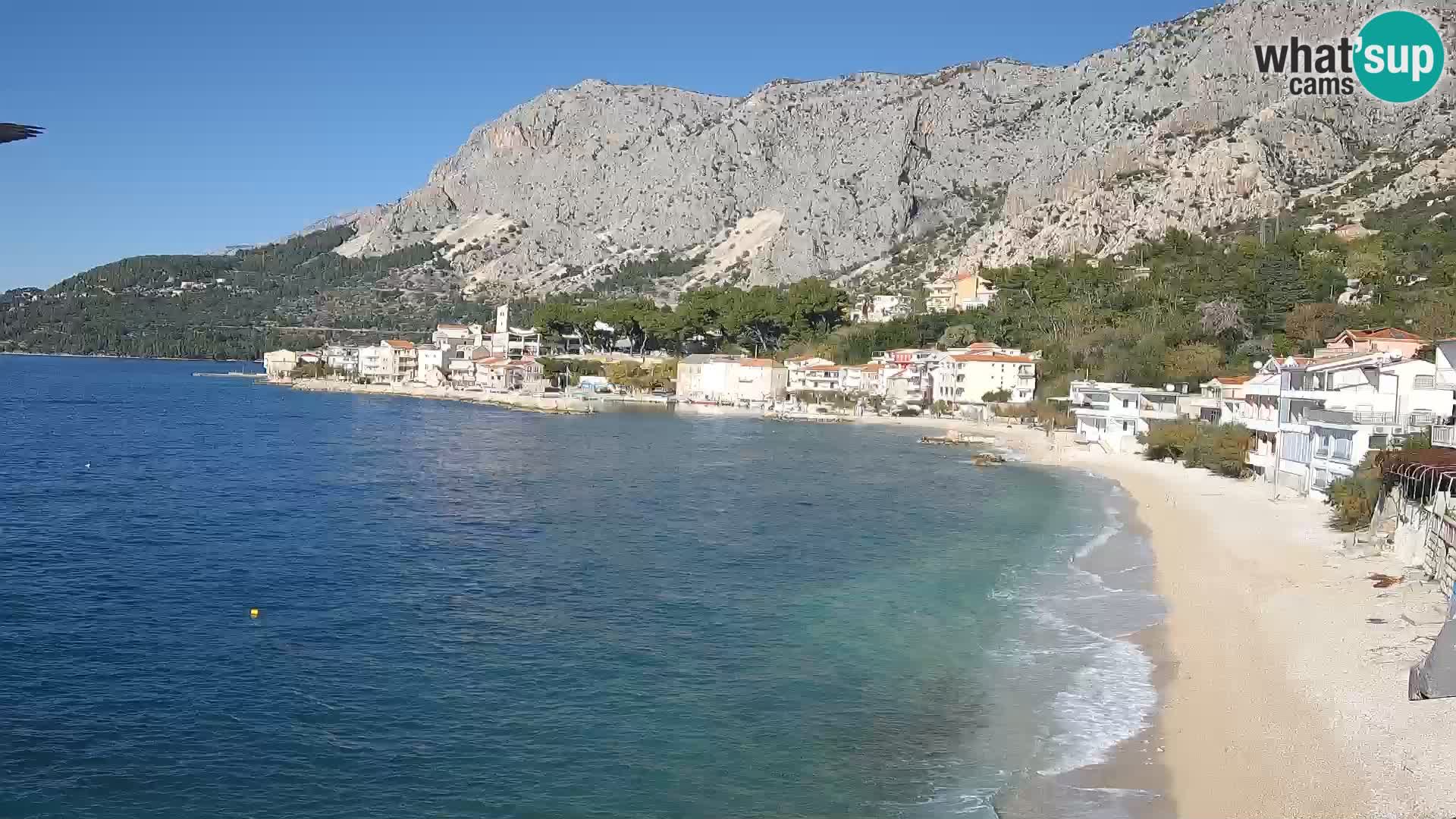 Webcam Drašnice (Podgora)  – Beach – Ober apartments