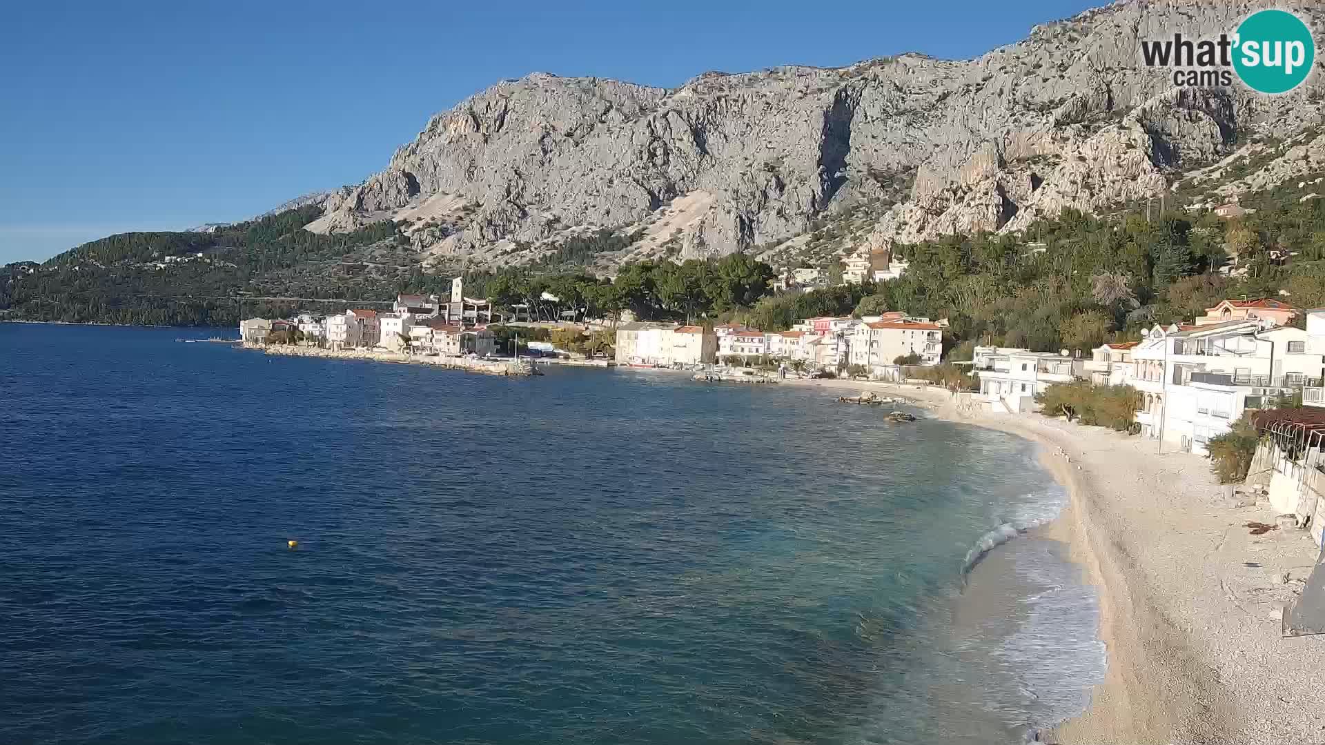 Webcam Drašnice (Podgora)  – Playa