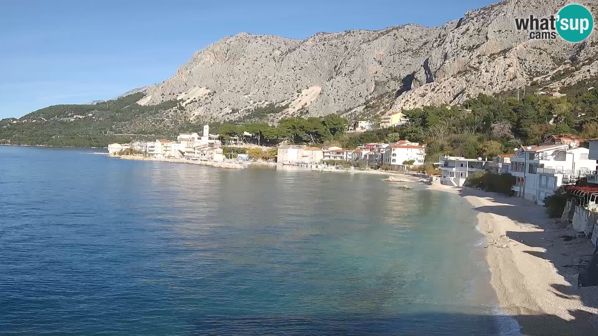 Webcam Drašnice (Podgora)  – Strand