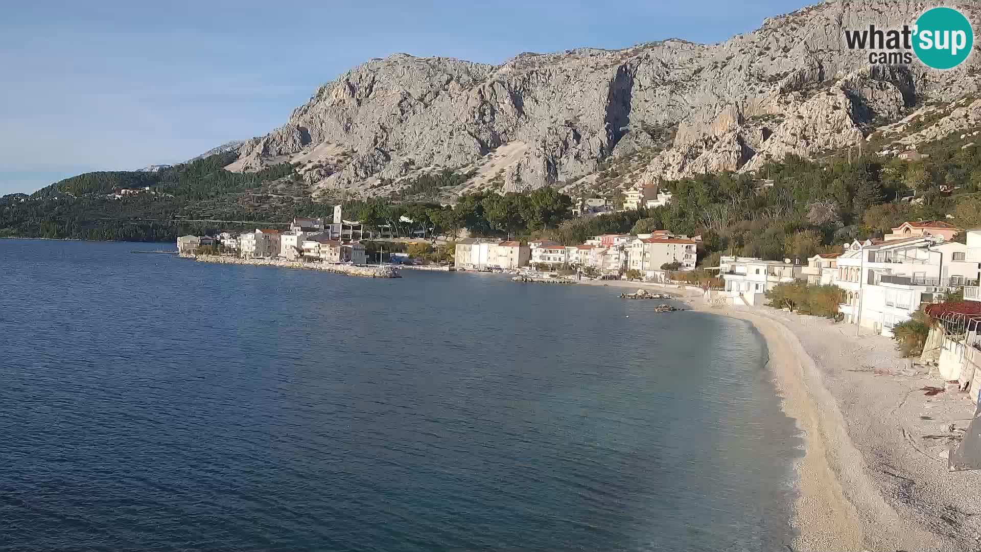 Webcam Drašnice (Podgora)  – Playa