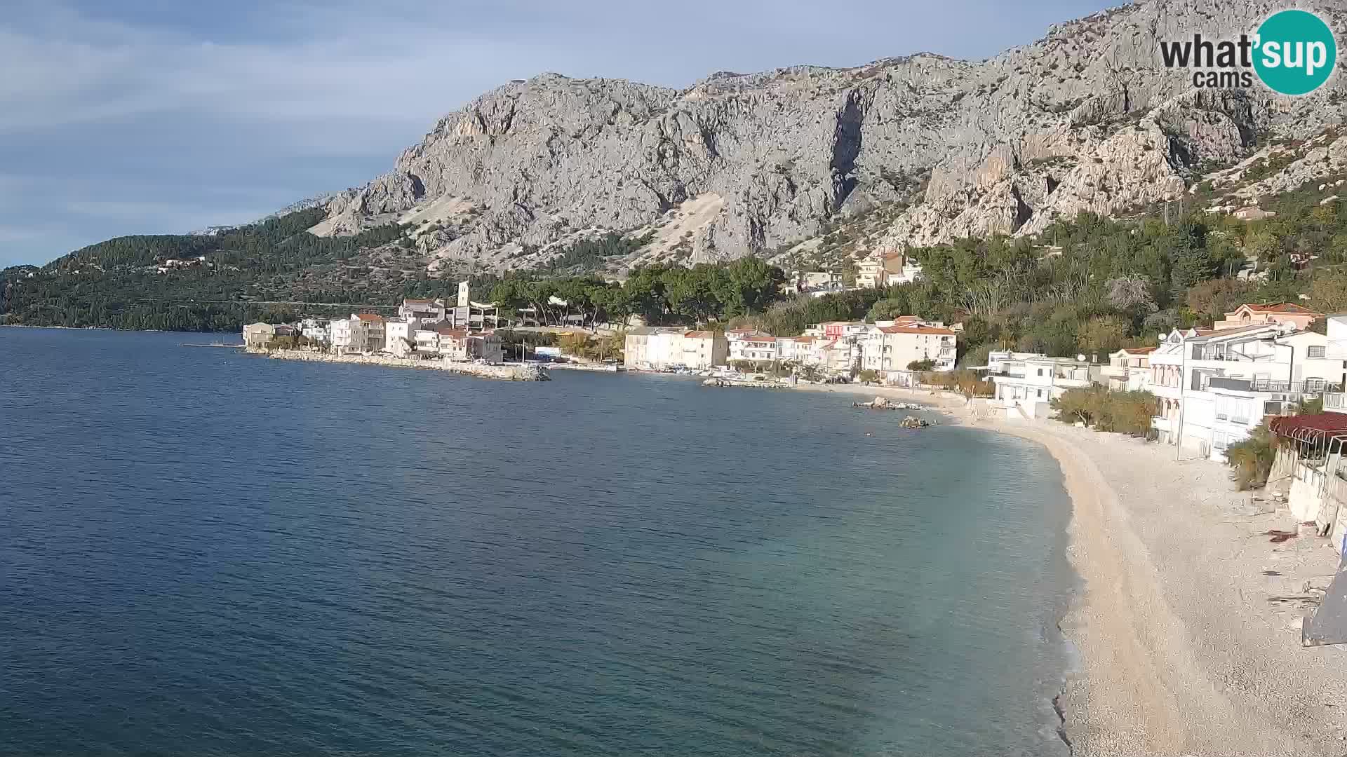 Webcam Drašnice (Podgora)  – Strand