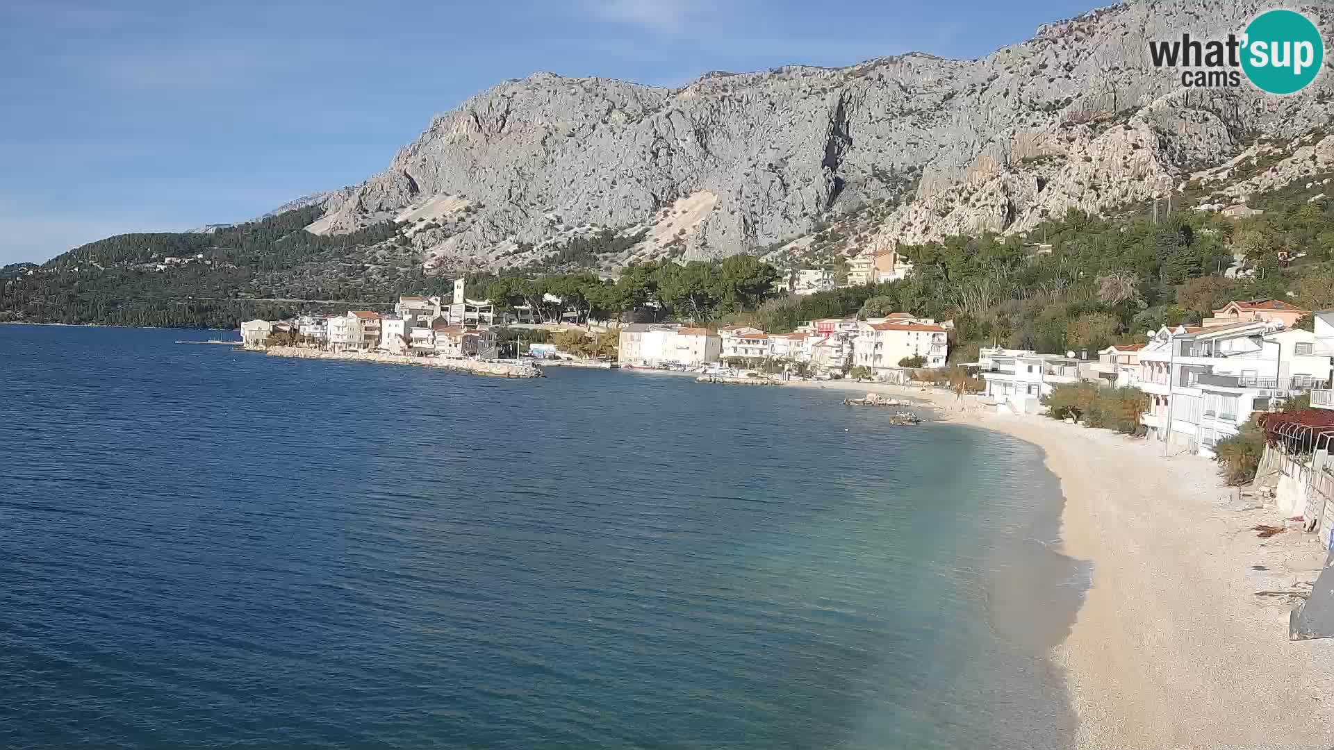 Kamera v živo Drašnice (Podgora) – Plaža