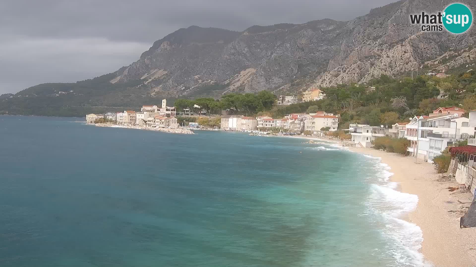 Webcam Drašnice (Podgora)  – Playa