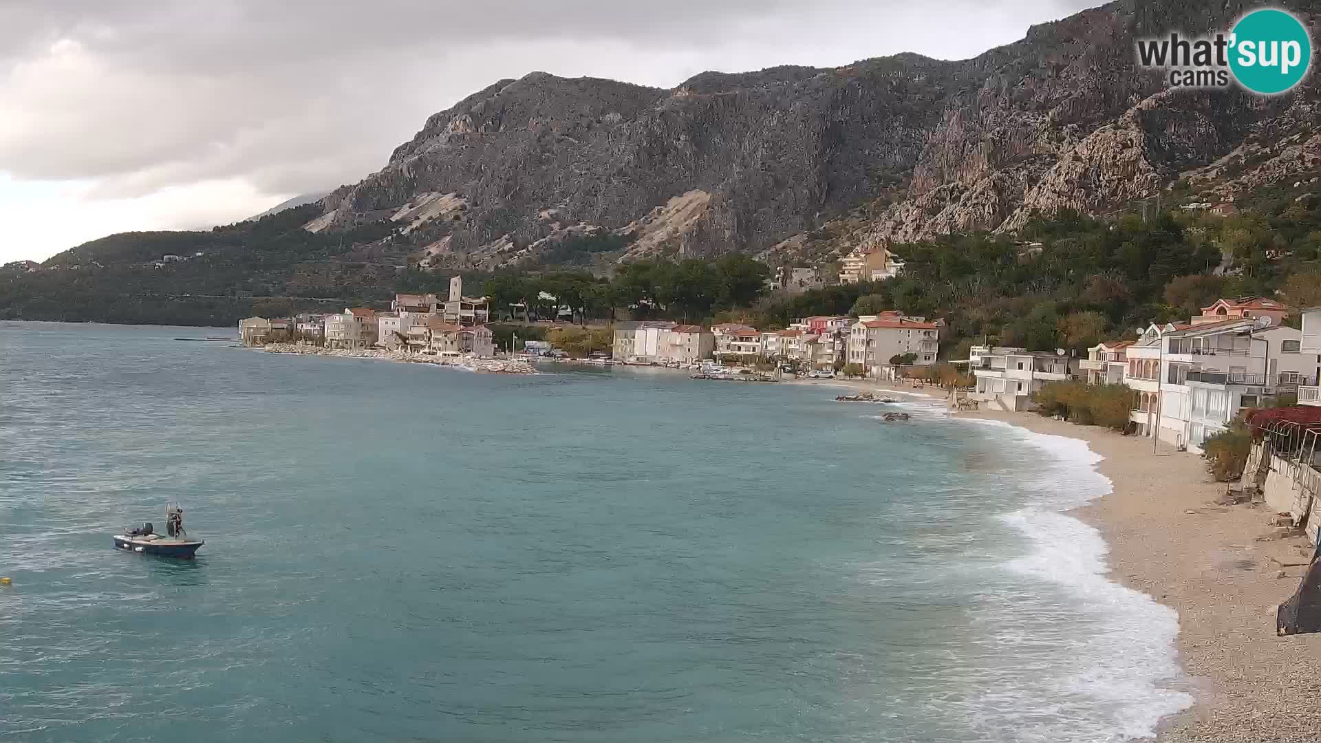 Webcam Drašnice (Podgora)  – Playa