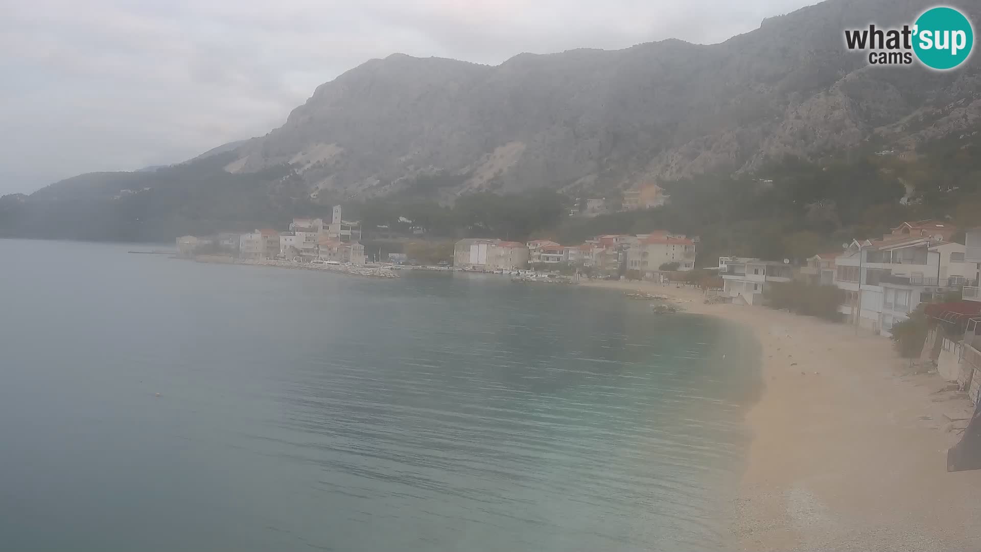 Kamera v živo Drašnice (Podgora) – Plaža