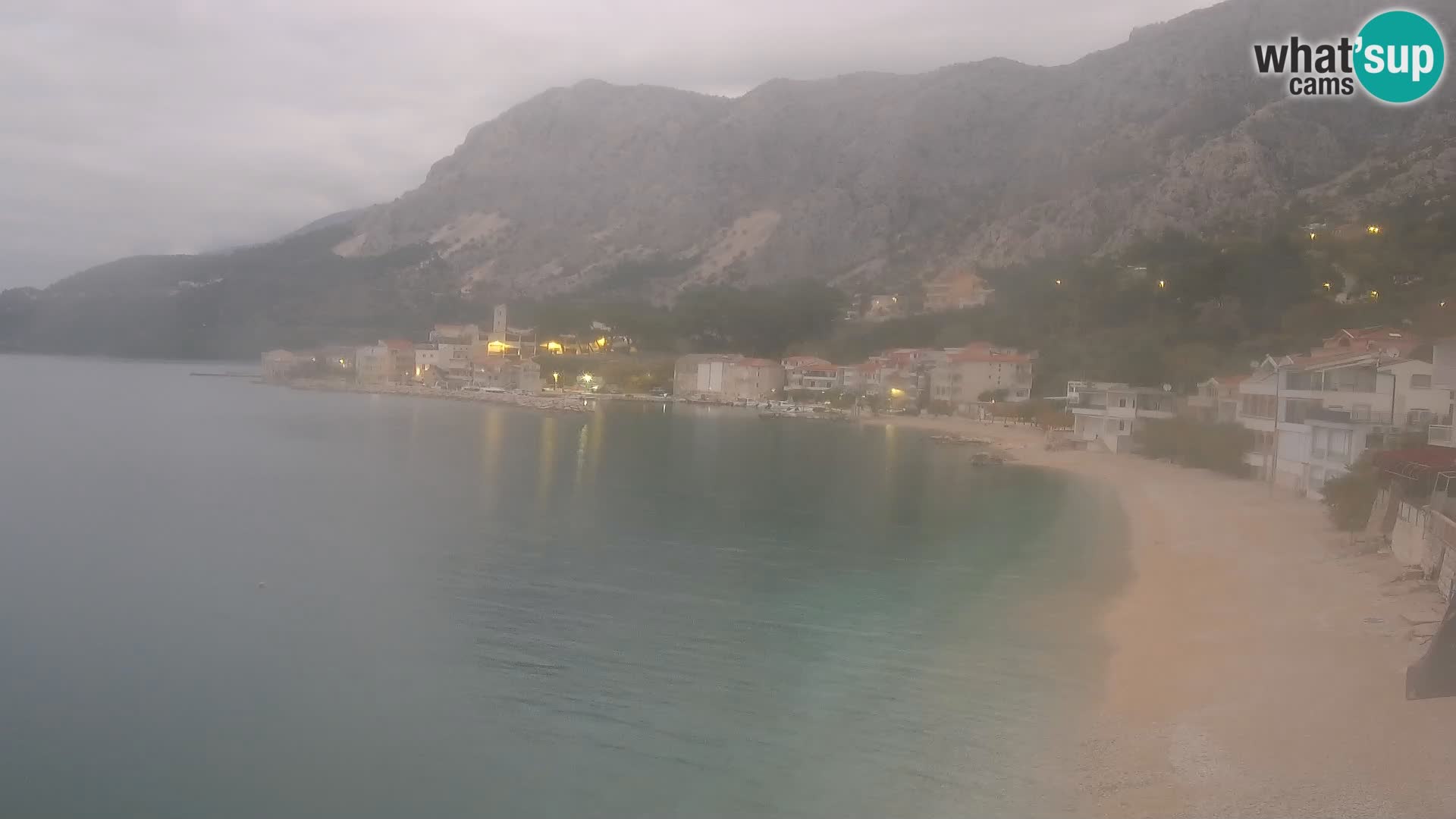 Webcam Drašnice (Podgora)  – Playa