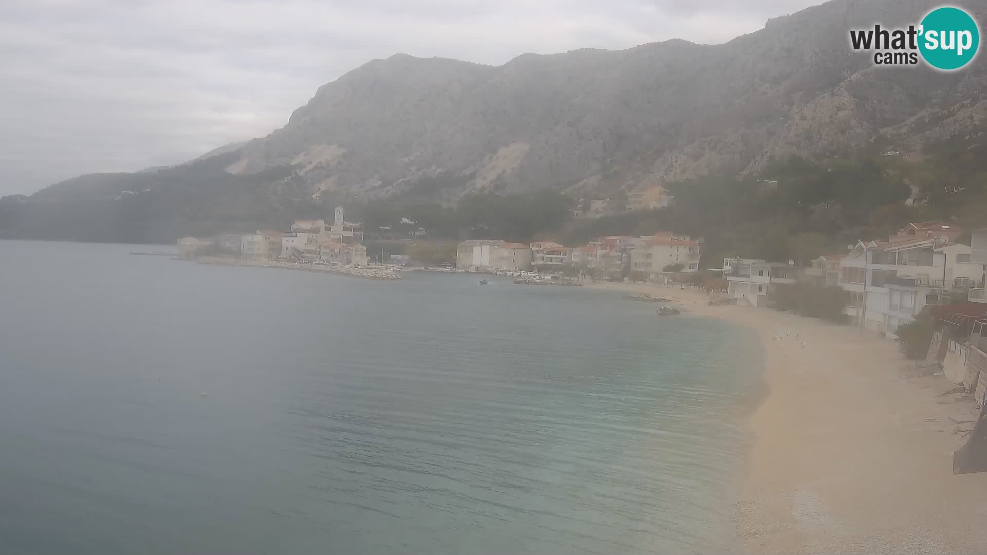 Kamera v živo Drašnice (Podgora) – Plaža