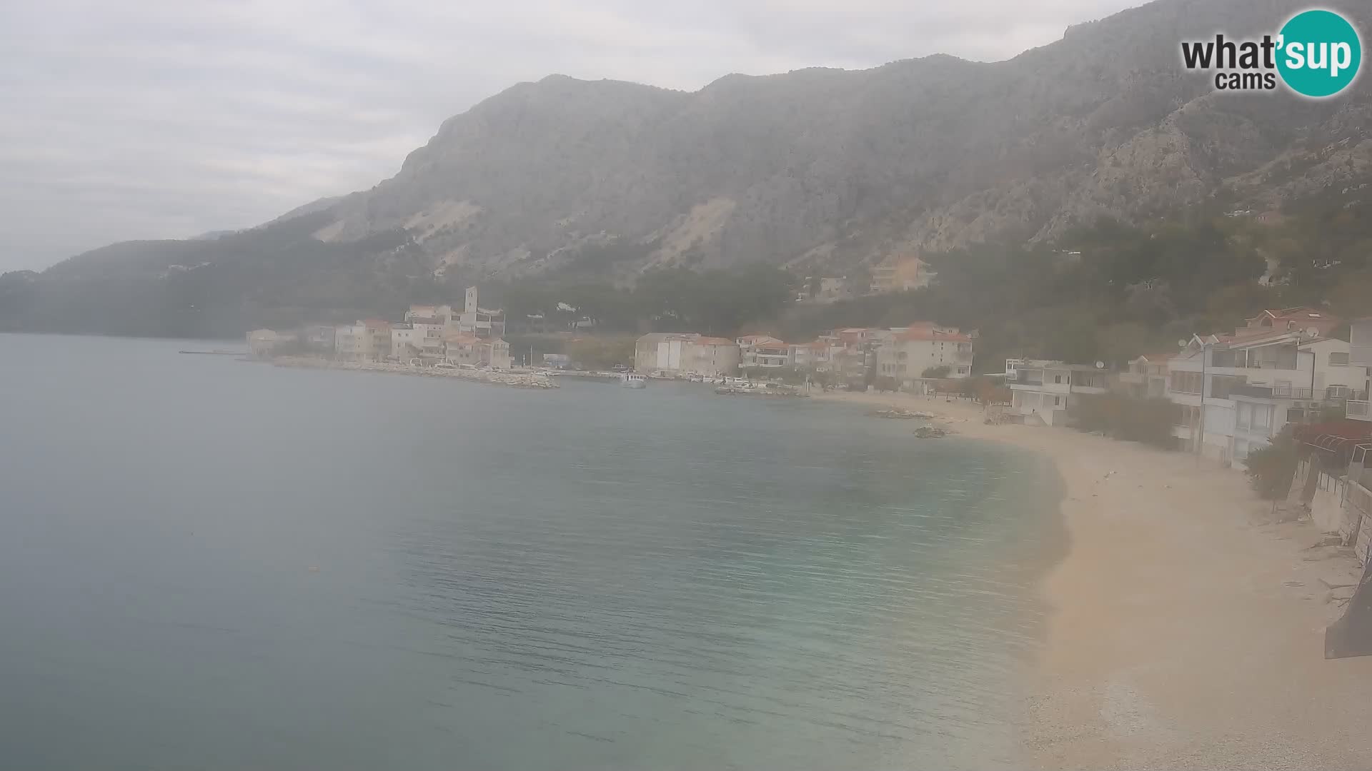 Webcam Drašnice (Podgora)  – Strand