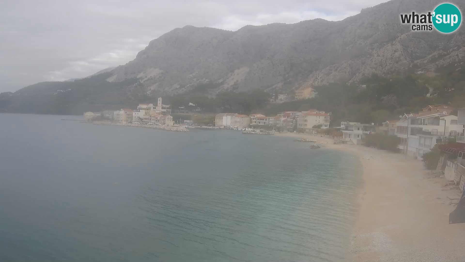 Webcam Drašnice (Podgora)  – Strand