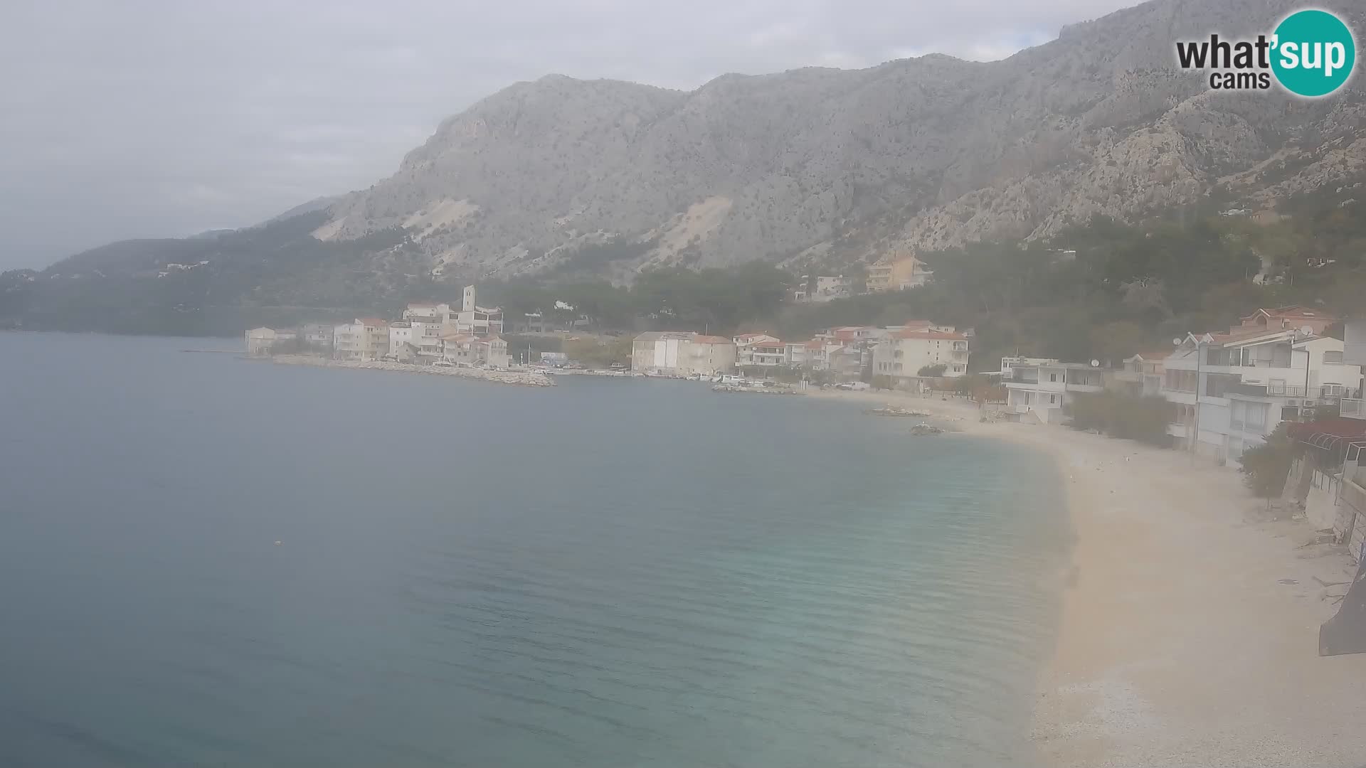 Webcam Drašnice (Podgora)  – Playa