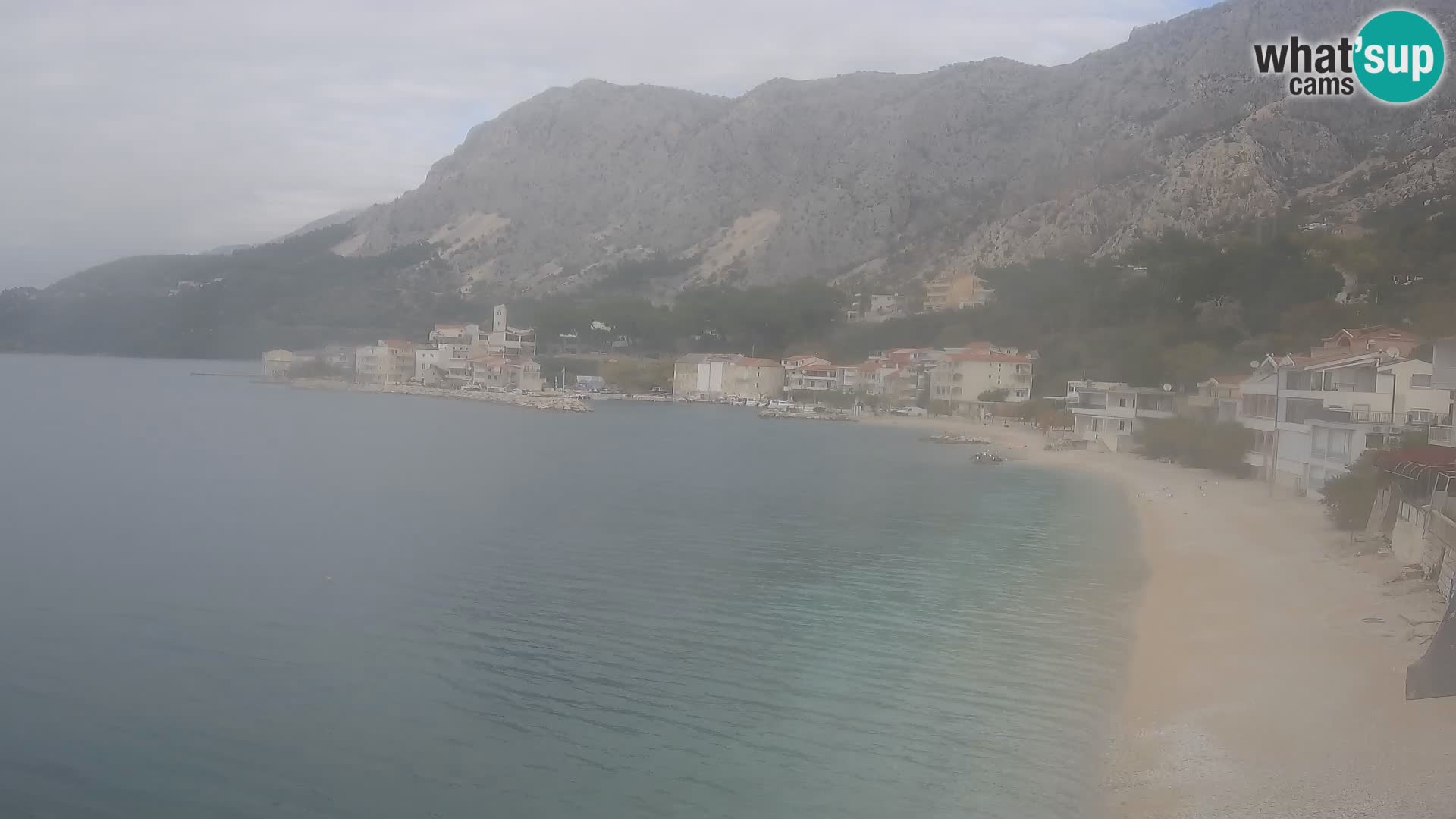 Webcam Drašnice (Podgora)  – Playa