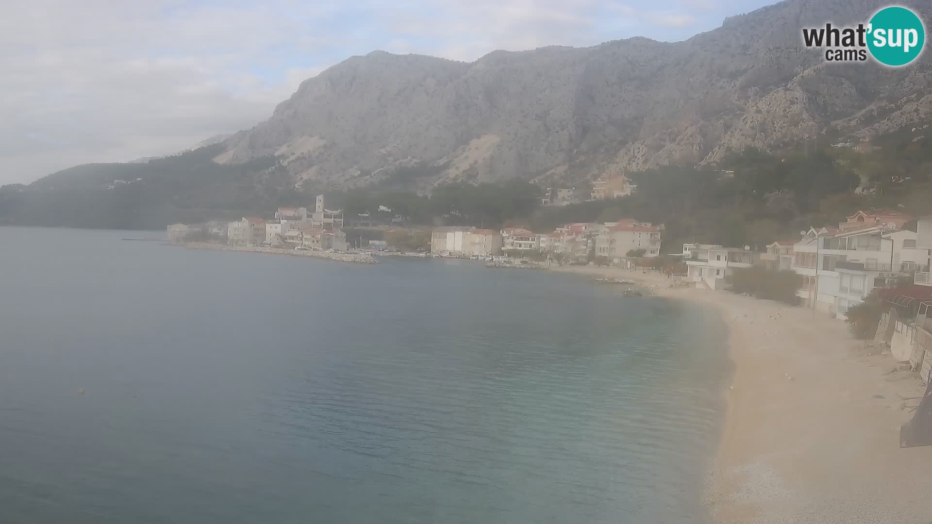 Webcam Drašnice (Podgora)  – Playa