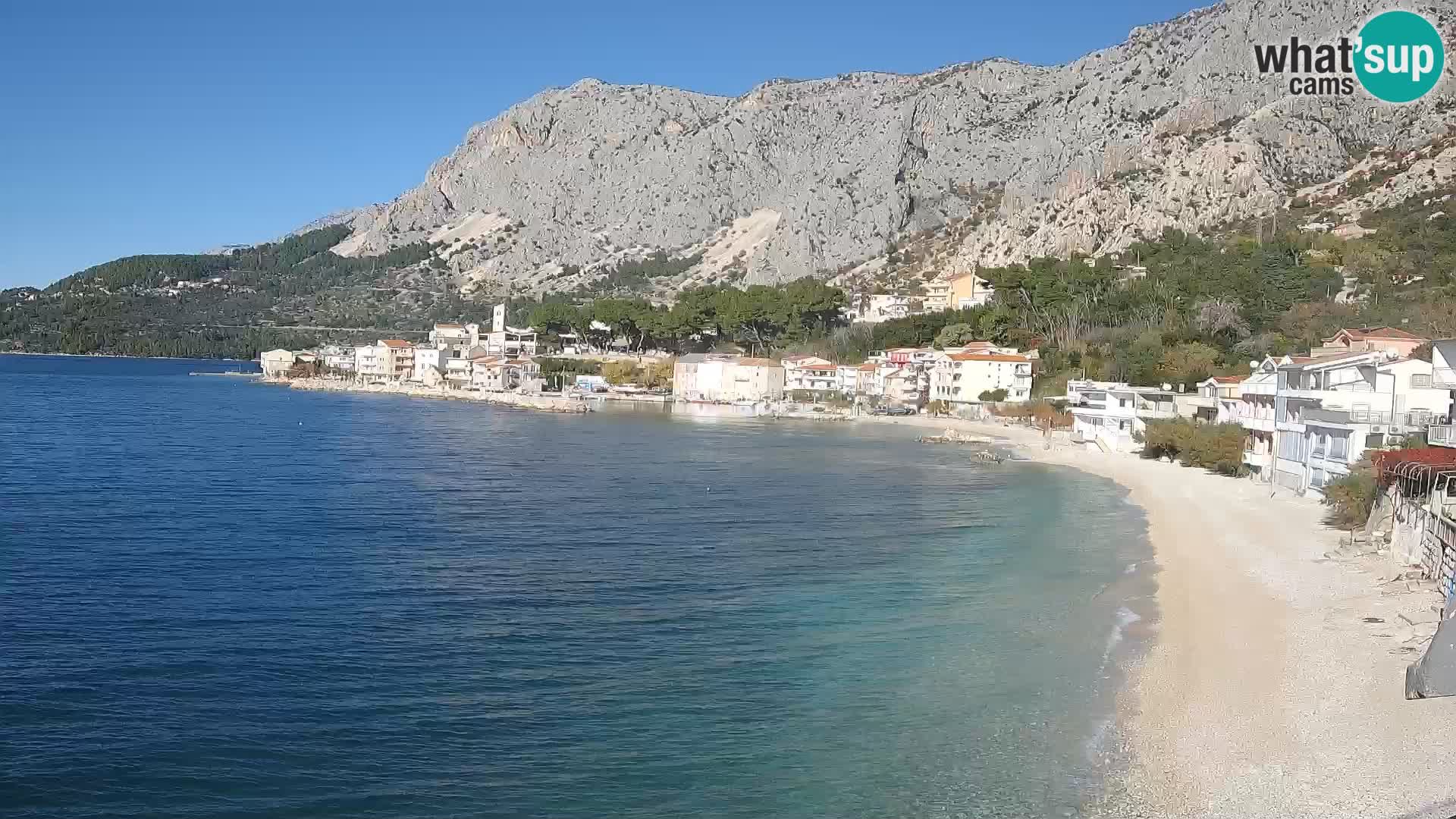 Kamera v živo Drašnice (Podgora) – Plaža