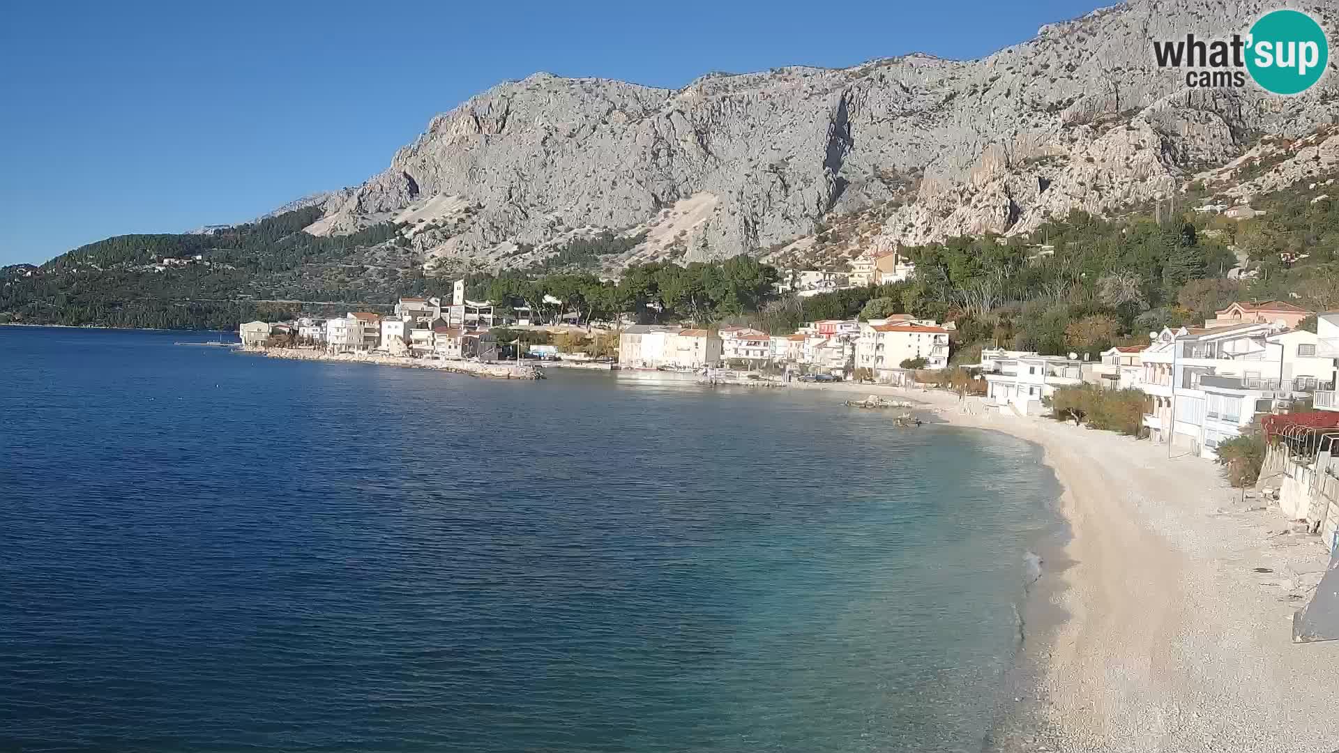 Kamera v živo Drašnice (Podgora) – Plaža