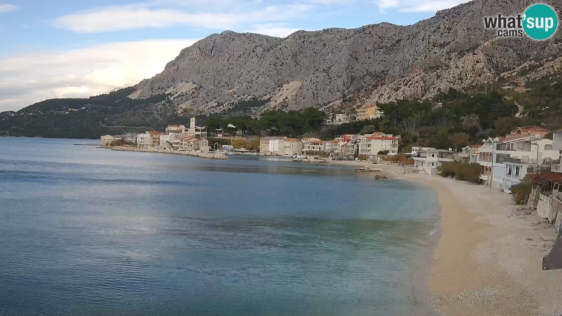 Webcam Drašnice (Podgora)  – Playa