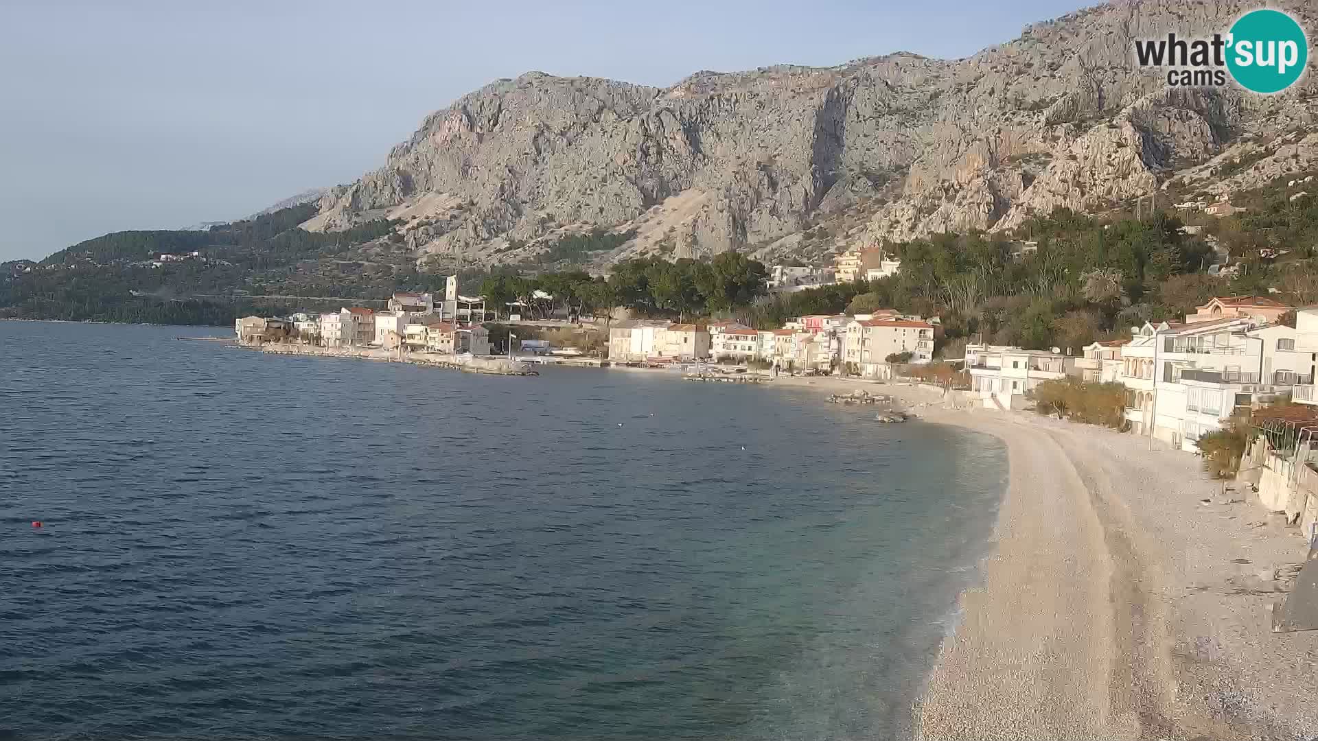 Webcam Drašnice (Podgora)  – Playa