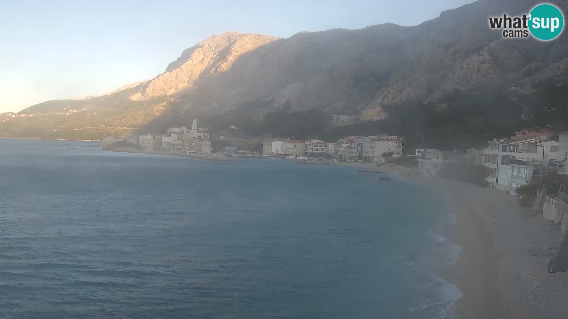 Webcam Drašnice (Podgora)  – Beach – Ober apartments