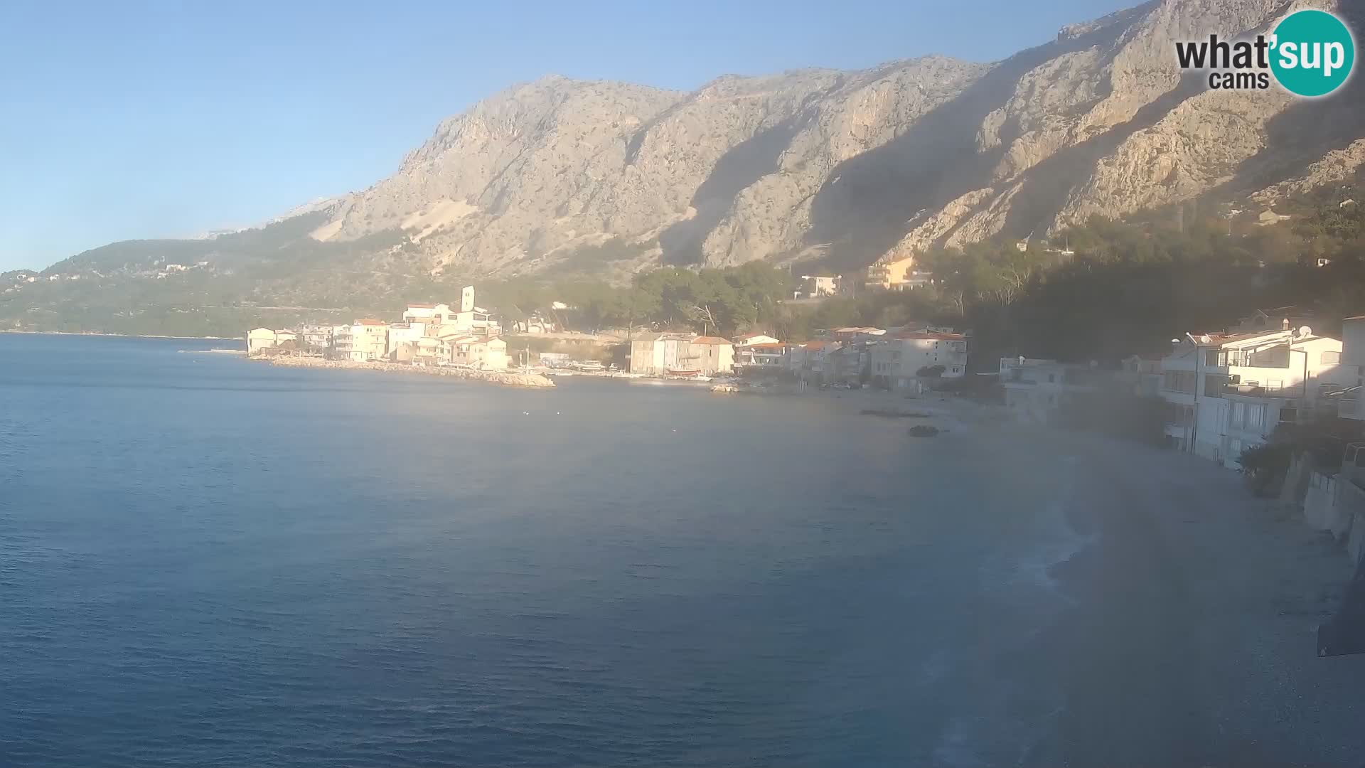 Webcam Drašnice (Podgora)  – Playa