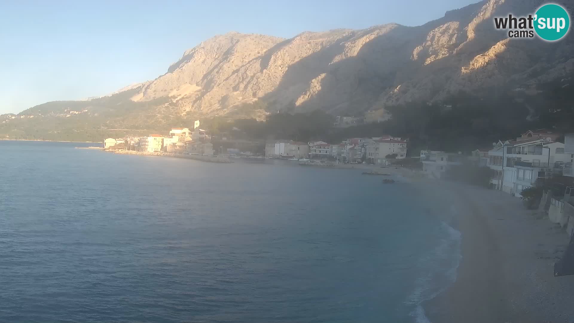 Webcam Drašnice (Podgora)  – Beach – Ober apartments