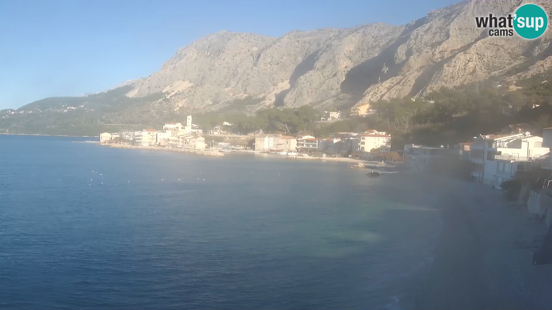 Webcam Drašnice (Podgora)  – Playa