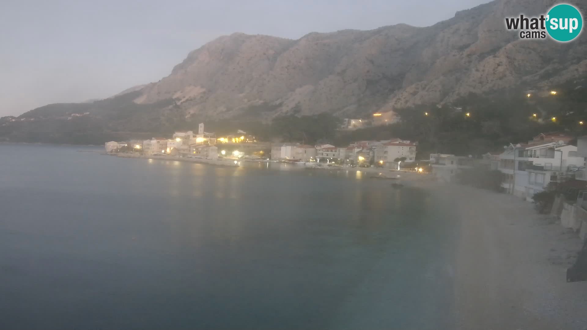 Webcam Drašnice (Podgora)  – Playa