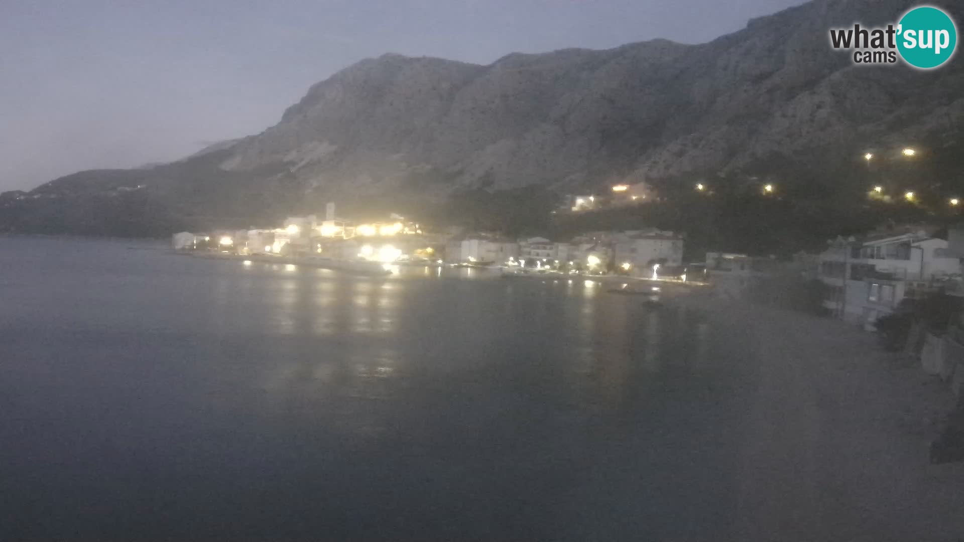 Webcam Drašnice (Podgora)  – Strand