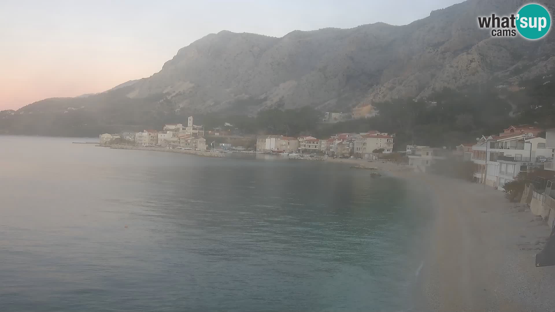 Webcam Drašnice (Podgora)  – Strand