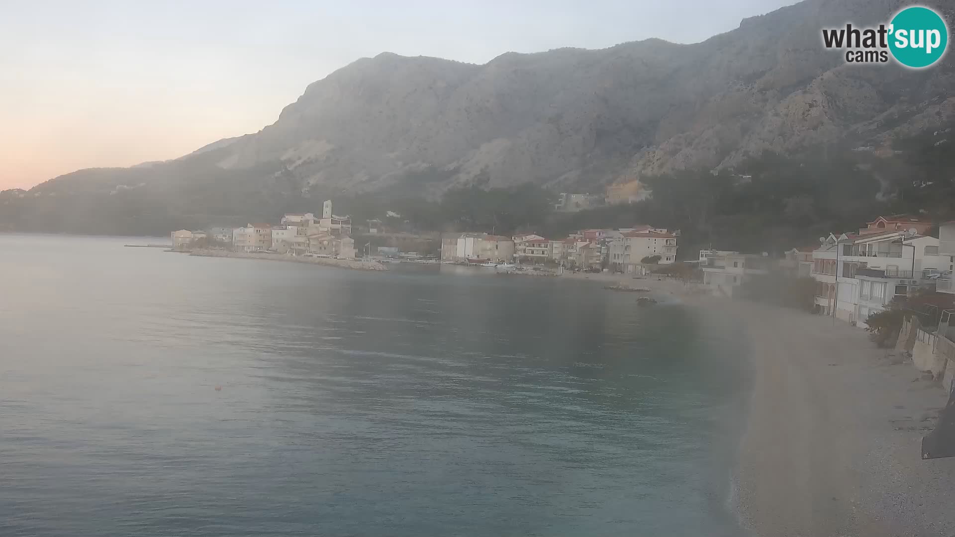 Webcam Drašnice (Podgora)  – Beach – Ober apartments