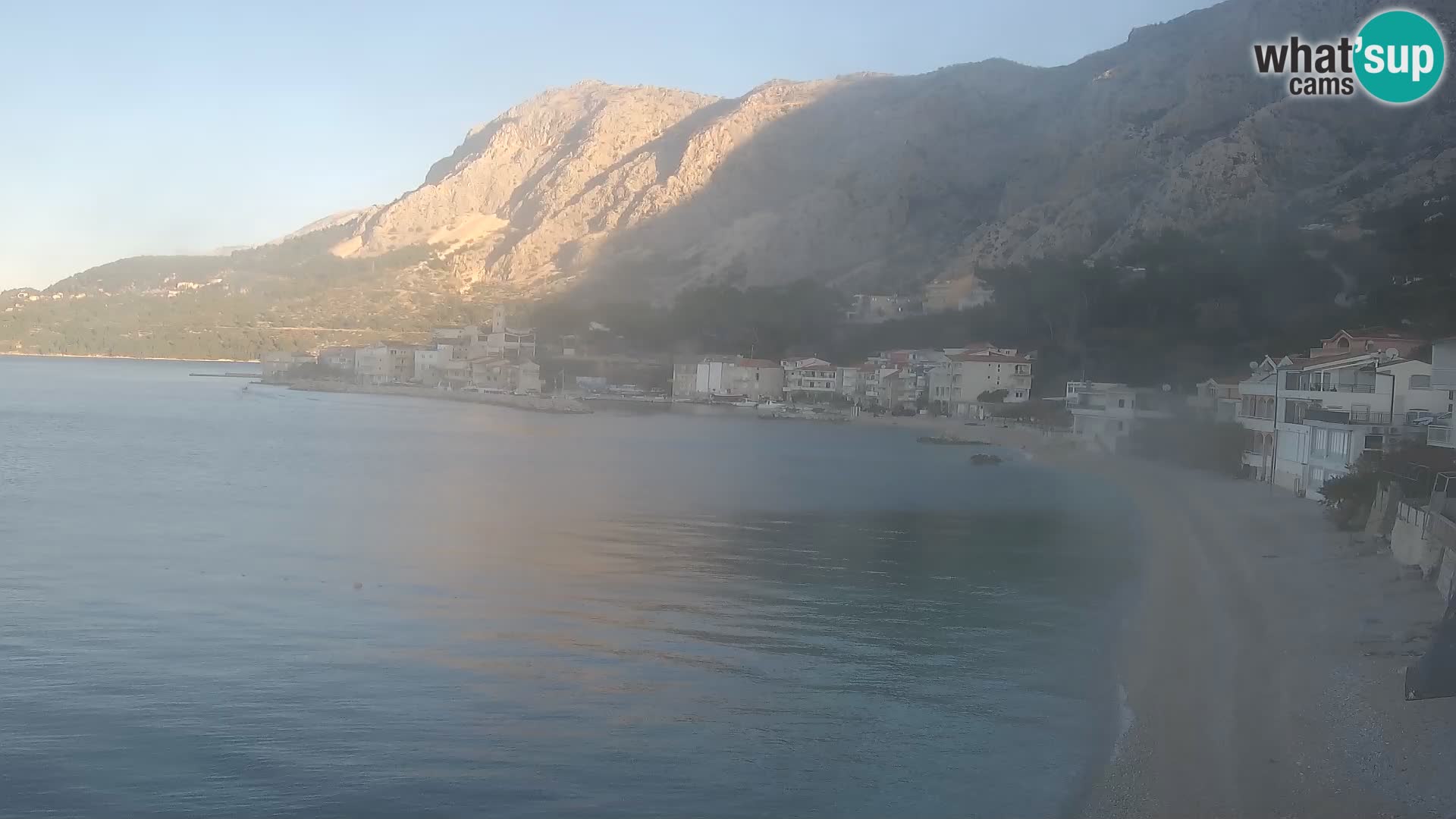 Webcam Drašnice (Podgora)  – Beach – Ober apartments