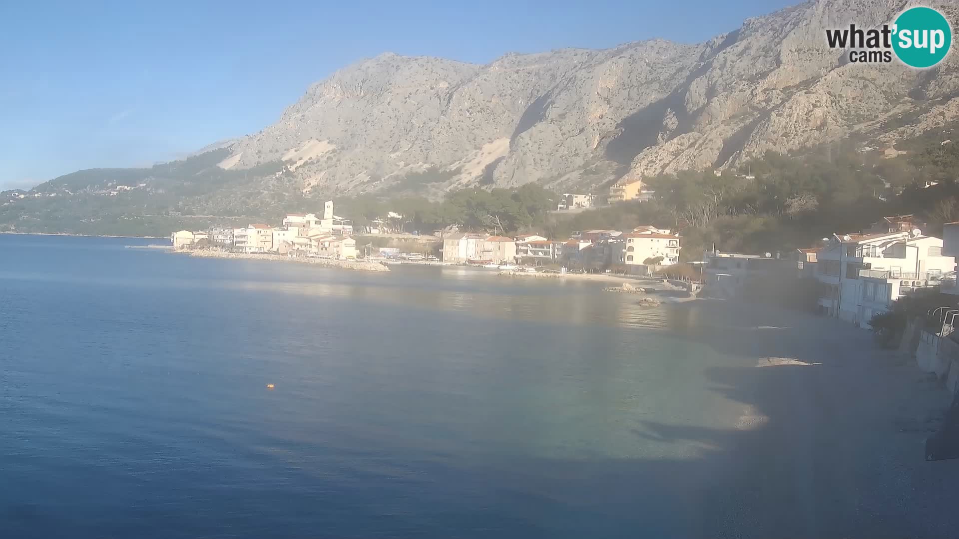 Webcam Drašnice (Podgora)  – Beach – Ober apartments