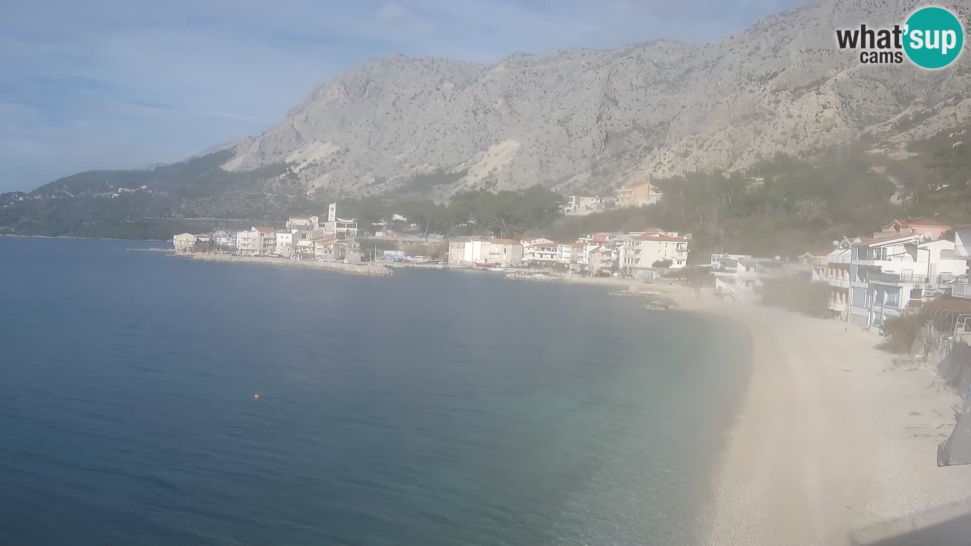 Webcam Drašnice (Podgora)  – Playa