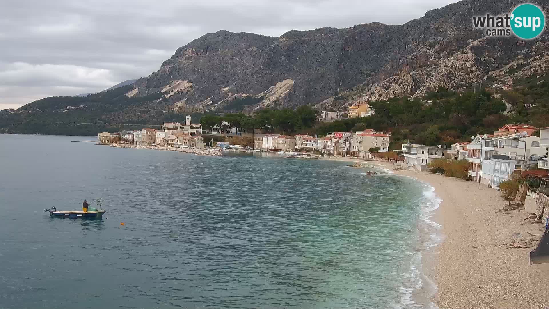 Webcam Drašnice (Podgora)  – Playa