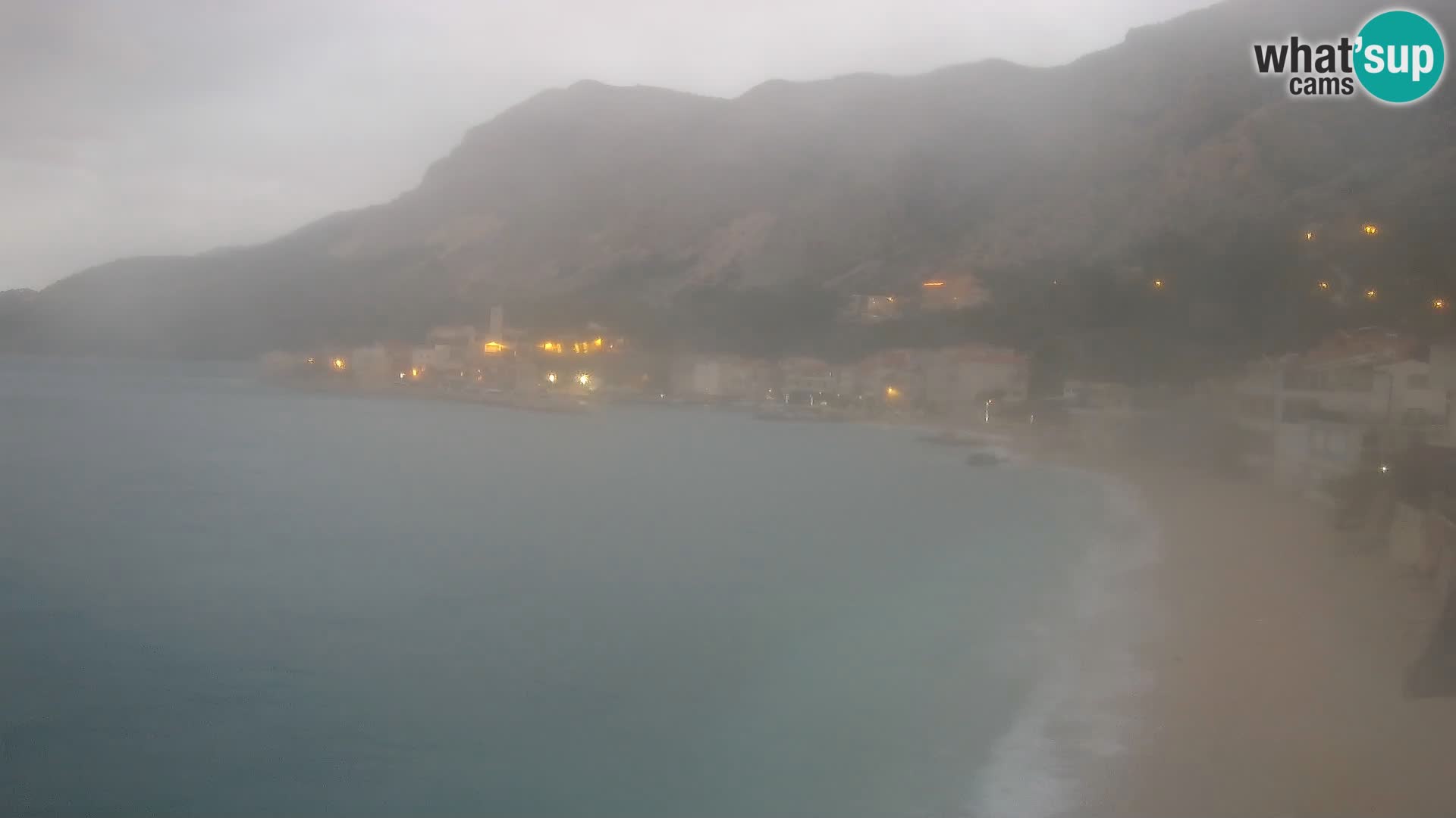 Webcam Drašnice (Podgora)  – Plage