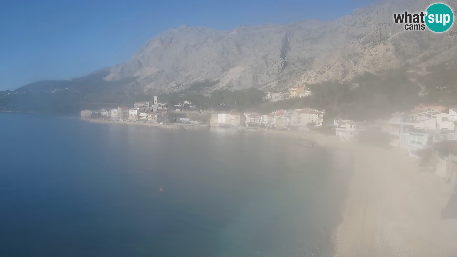 Webcam Drašnice (Podgora)  – Beach – Ober apartments