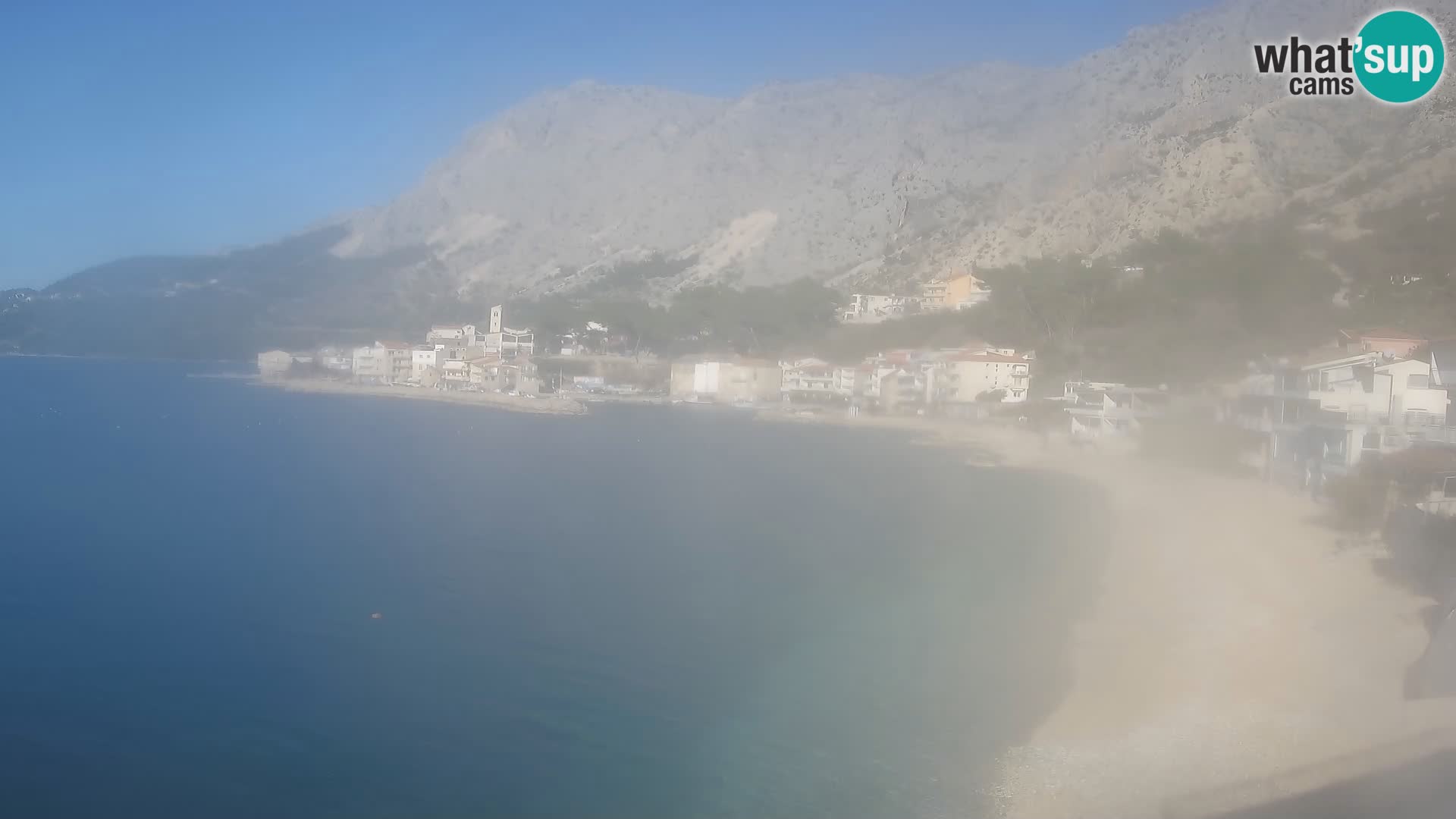 Webcam Drašnice (Podgora)  – Playa